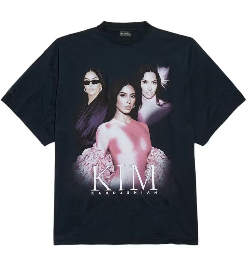 Balenciaga ⚠️UNRELEASED⚠️ Kim K Cotton Oversized T-Shirt Size US XXL / EU 58 / 5 - 2 Thumbnail