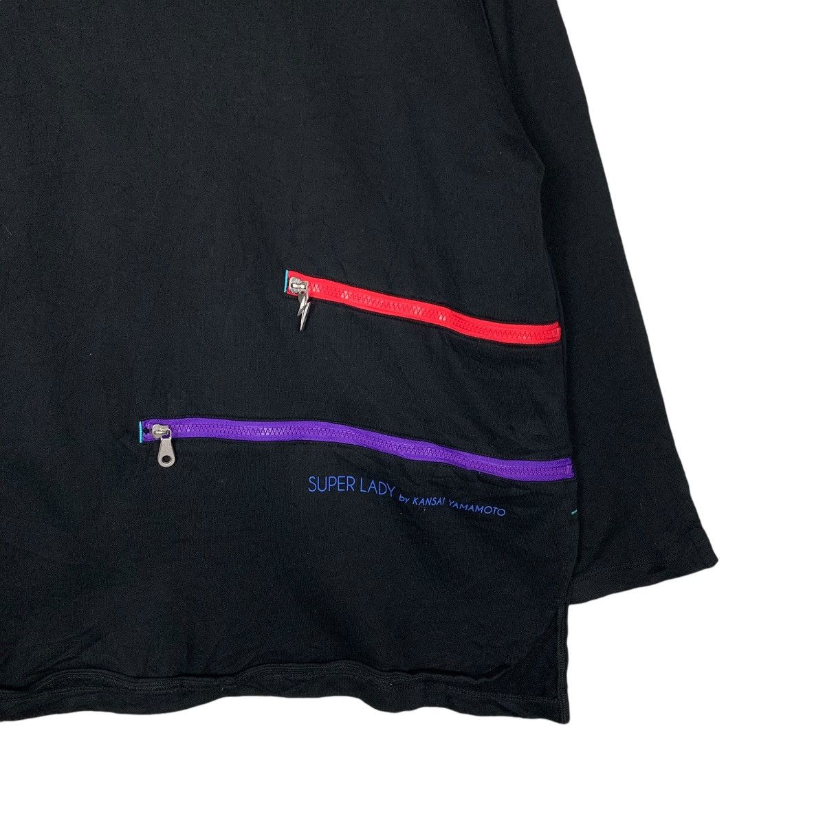 Japanese Brand SUPER LADY by Kansai Yamamoto Sweater #1537-C69 Size XXL / US 16-18 / IT 52-54 - 4 Thumbnail