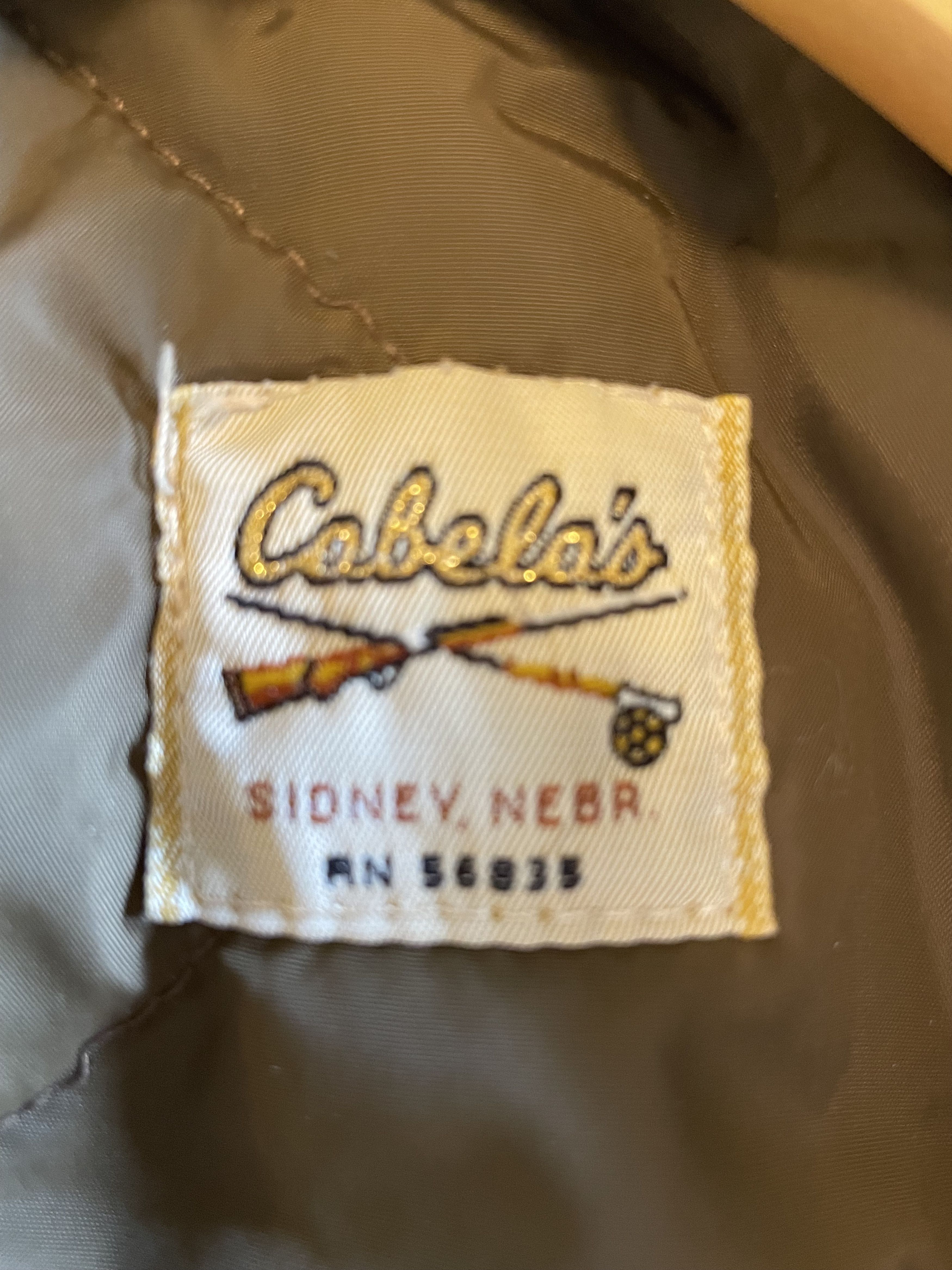 Cabelas Cabela's Brown Hunting Bomber Jacket, XL, Fits Like Large Size US XL / EU 56 / 4 - 5 Thumbnail