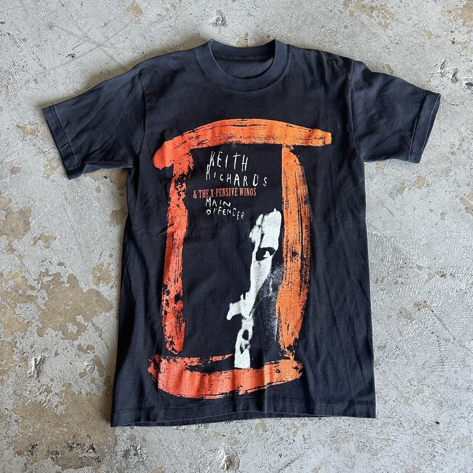 Band Tees × Vintage Vintage 1992 Keith Richards Main Offender Tour T-Shirt Size US M / EU 48-50 / 2 - 1 Thumbnail