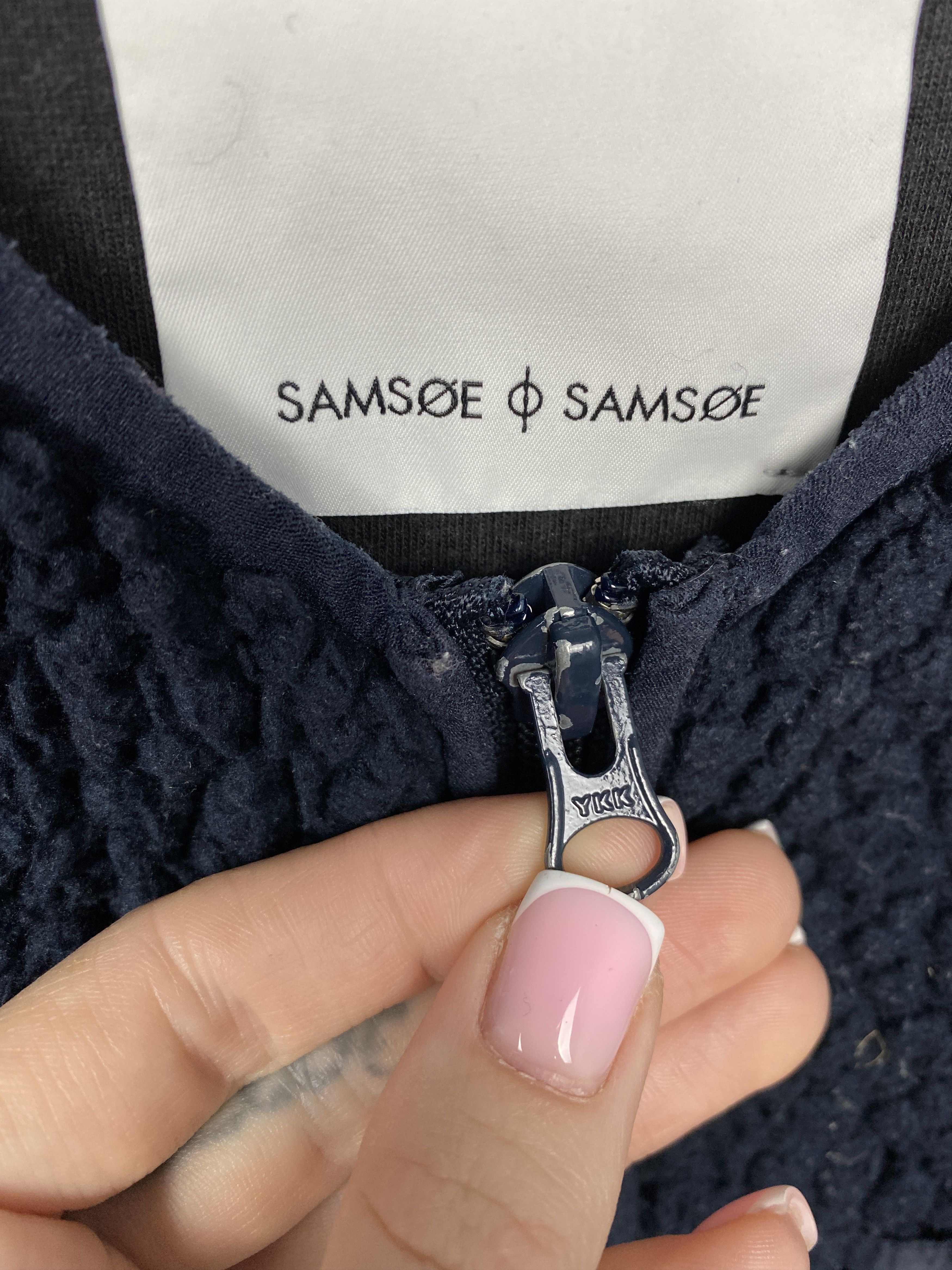 Samsoe Samsoe Samsoe & Samsoe Mens Sherpa Teddy Fleece Vest Size US S / EU 44-46 / 1 - 3 Thumbnail