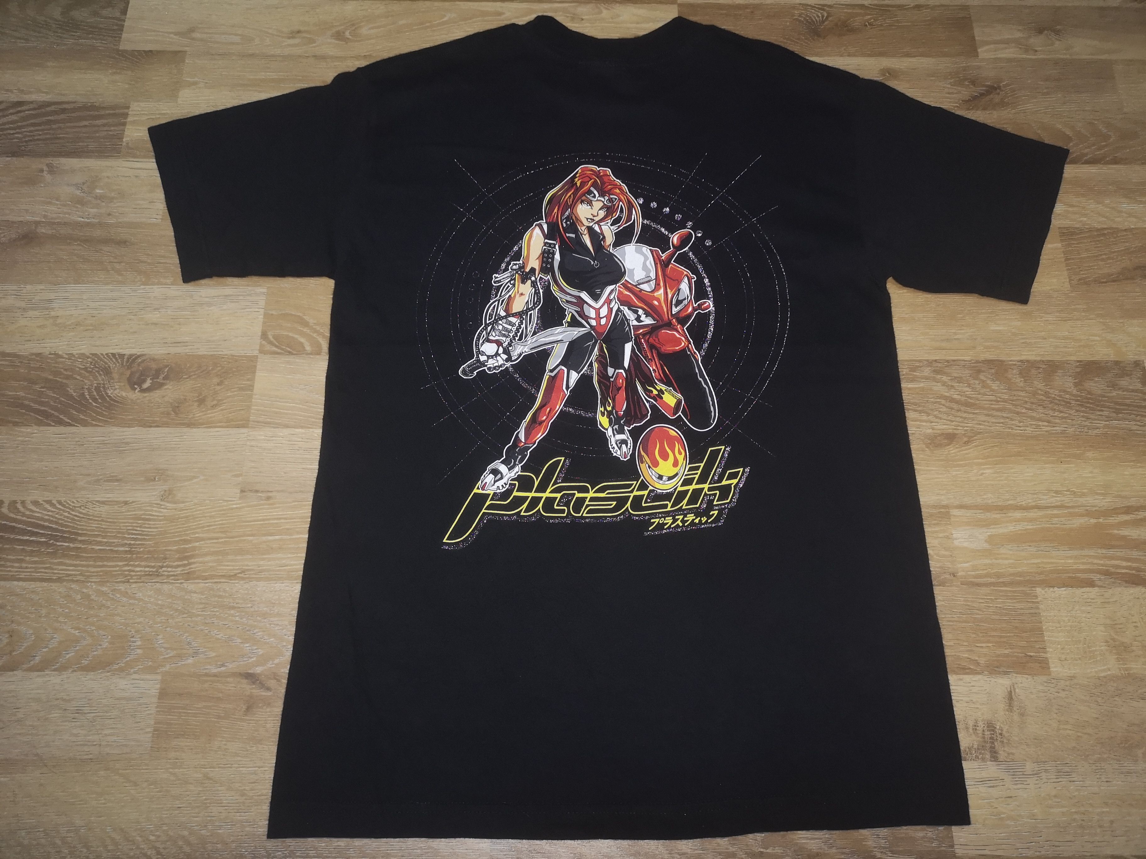 Anime × Vintage Vintage 90s Plastik Anime Hiroyuki Utatane Promo T 