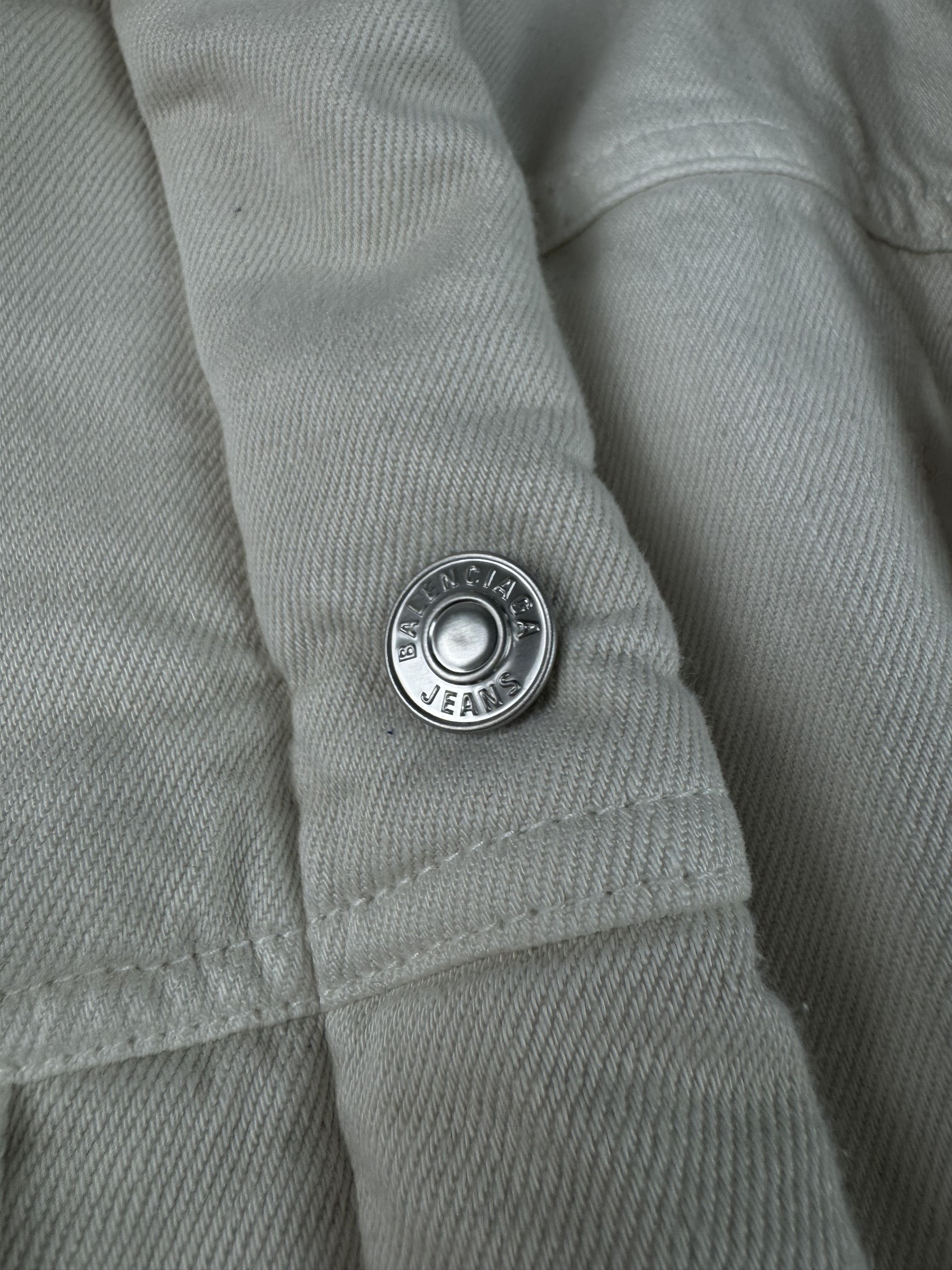 Balenciaga BALENCIAGA Padded Denim Jacket Worn By Kanye, Shai RARE Size US S / EU 44-46 / 1 - 11 Thumbnail