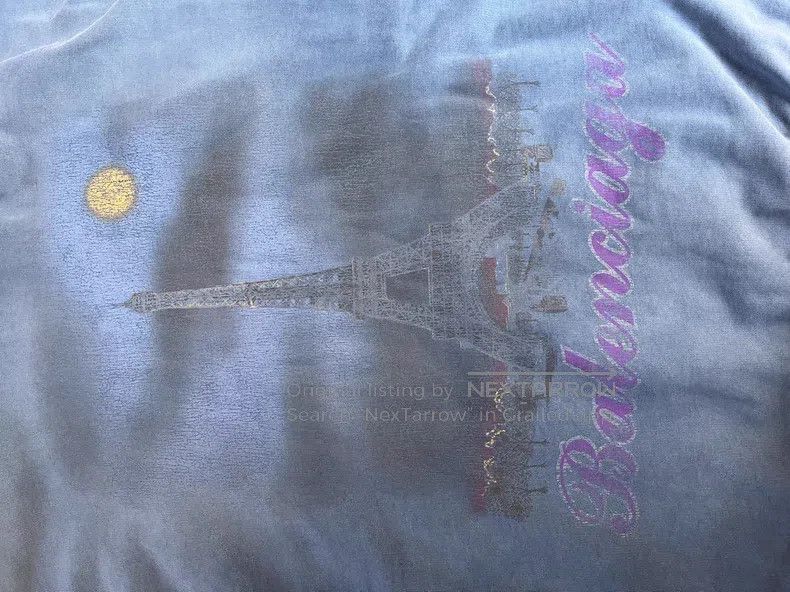 Balenciaga Balenciaga Eiffel Tower Sweatshirt Size US M / EU 48-50 / 2 - 2 Thumbnail