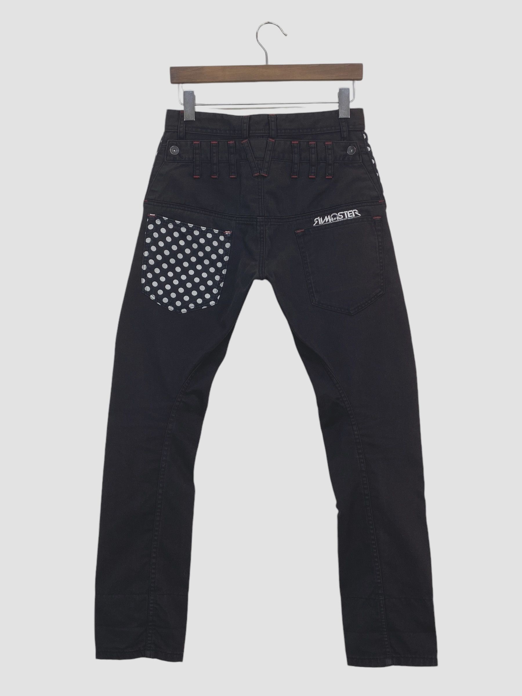 Japanese Brand RMT Double Waist Pants Stripes Skateboards Hickory Size US 29 - 2 Thumbnail