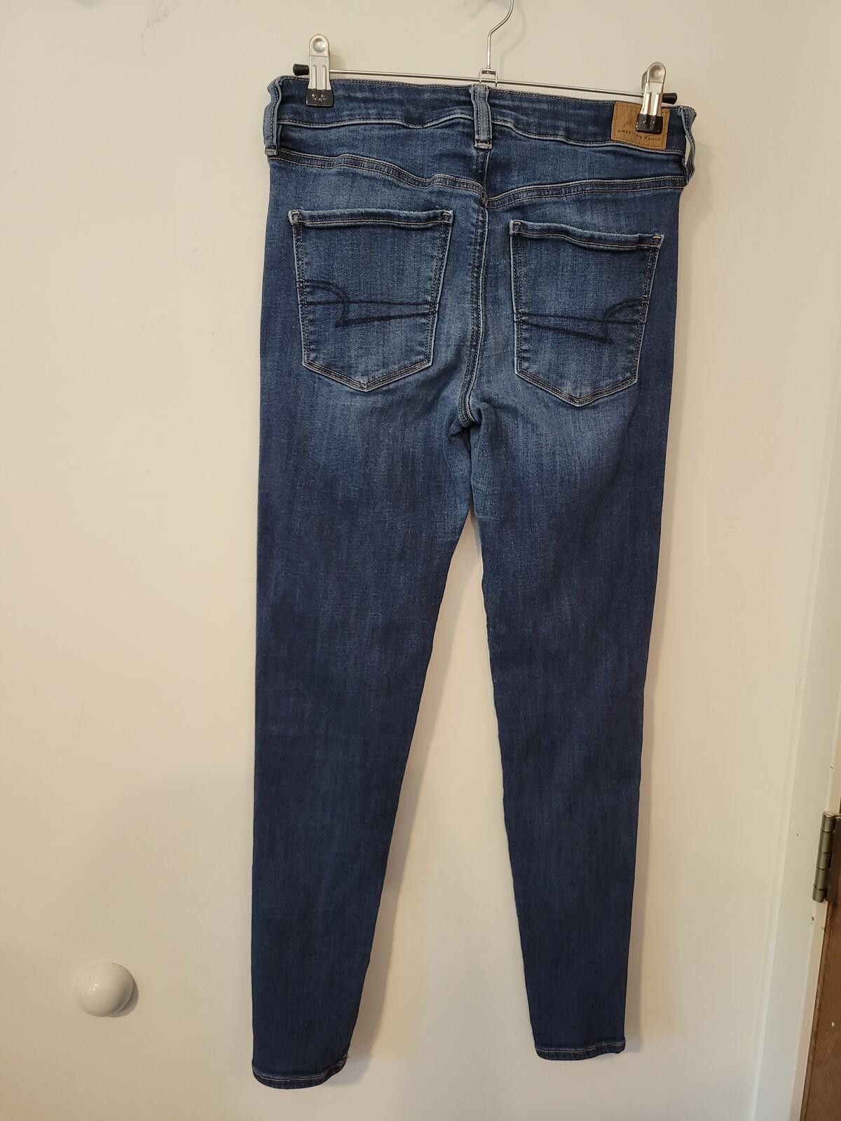 American Eagle Outfitters American Eagle Women's Blue Skinny Jeans Size 6 Regular Size 28" / US 6 / IT 42 - 4 Thumbnail