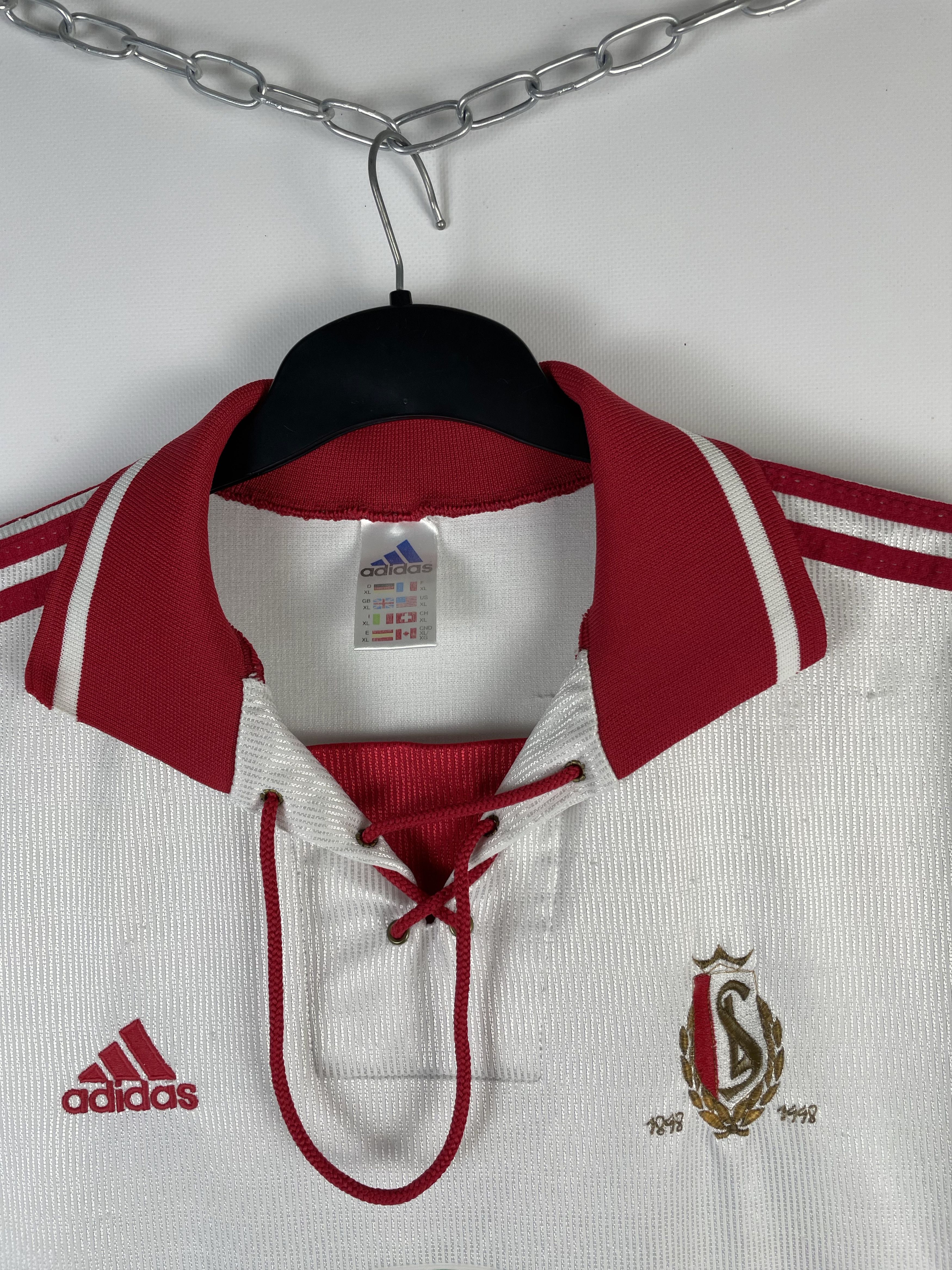 Adidas Vintage Rare Adidas Standard Liège Football Jersey Size US XL / EU 56 / 4 - 5 Thumbnail