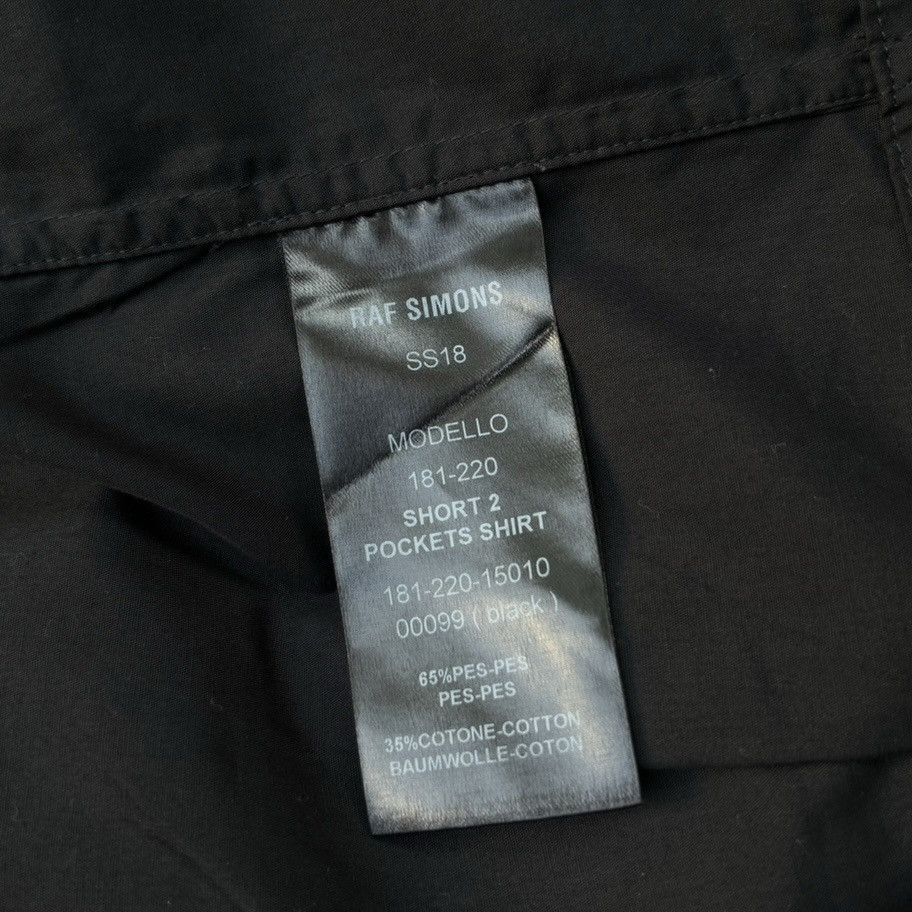 Raf Simons SS18 Short 2 Pockets Shirt Size US M / EU 48-50 / 2 - 8 Thumbnail