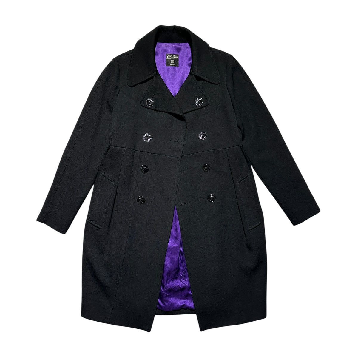Jean Paul Gaultier Silk lined double breast trench coat Size US M / EU 48-50 / 2 - 1 Thumbnail