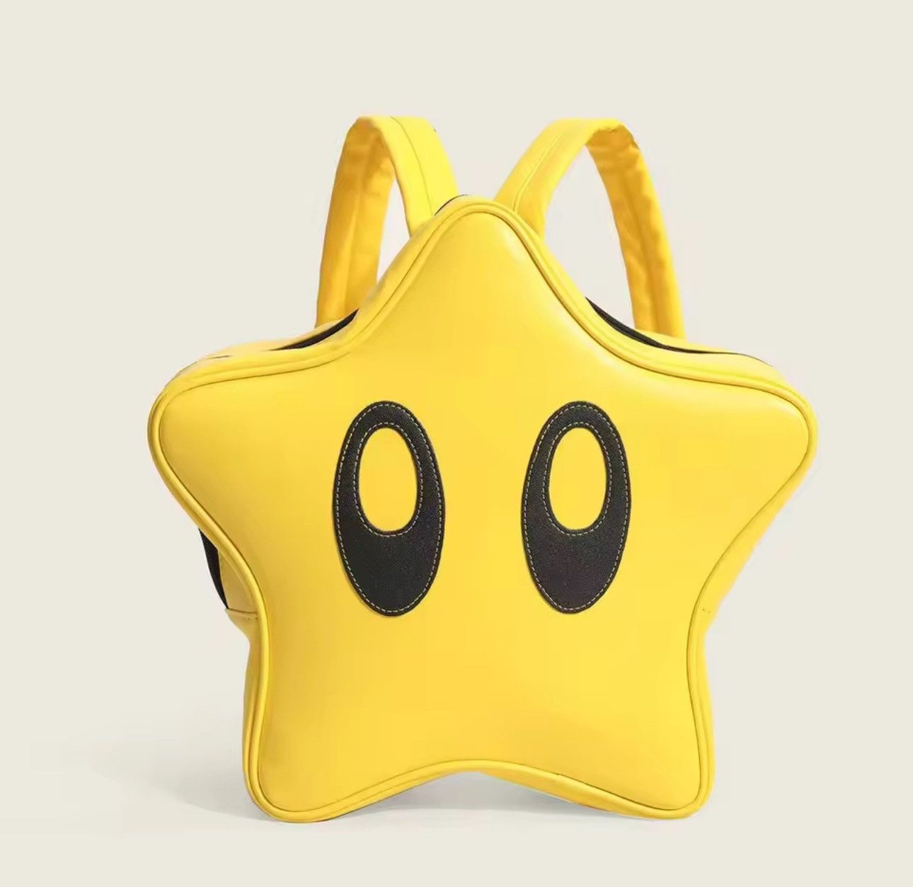 Other Cartoon Big Eyes Star Style Yellow Backpack Size ONE SIZE - 1 Thumbnail