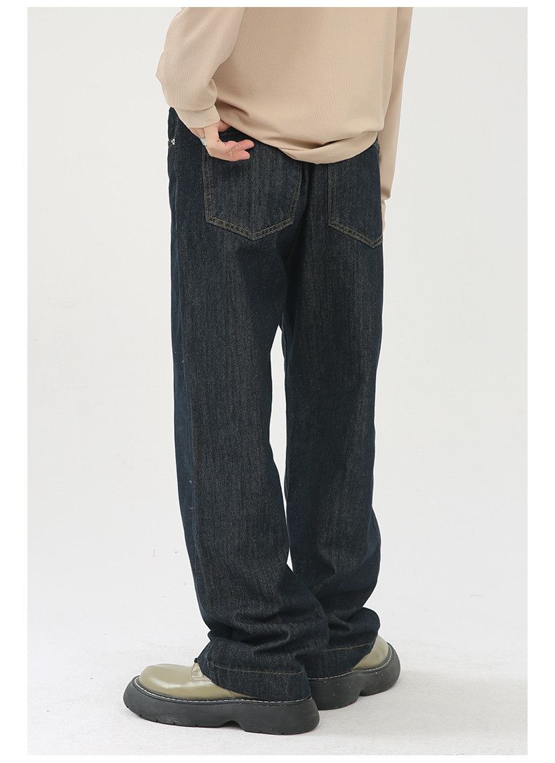Japanese Brand Japanese retro all-match loose straight jeans Size US 32 / EU 48 - 6 Thumbnail