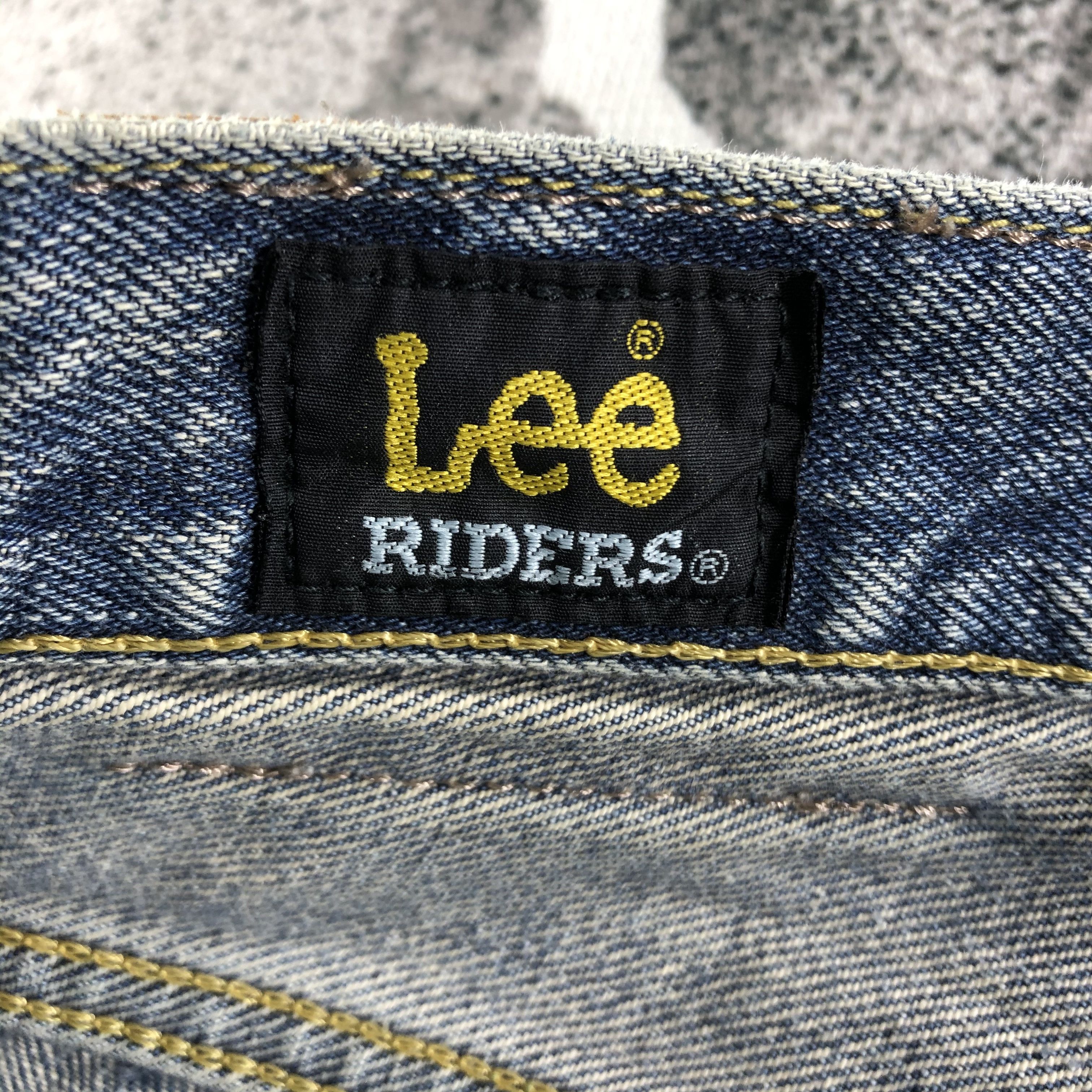Lee Vintage Lee Flare Jeans Ripped Faded Blue KJ2531 Size US 29 - 8 Thumbnail