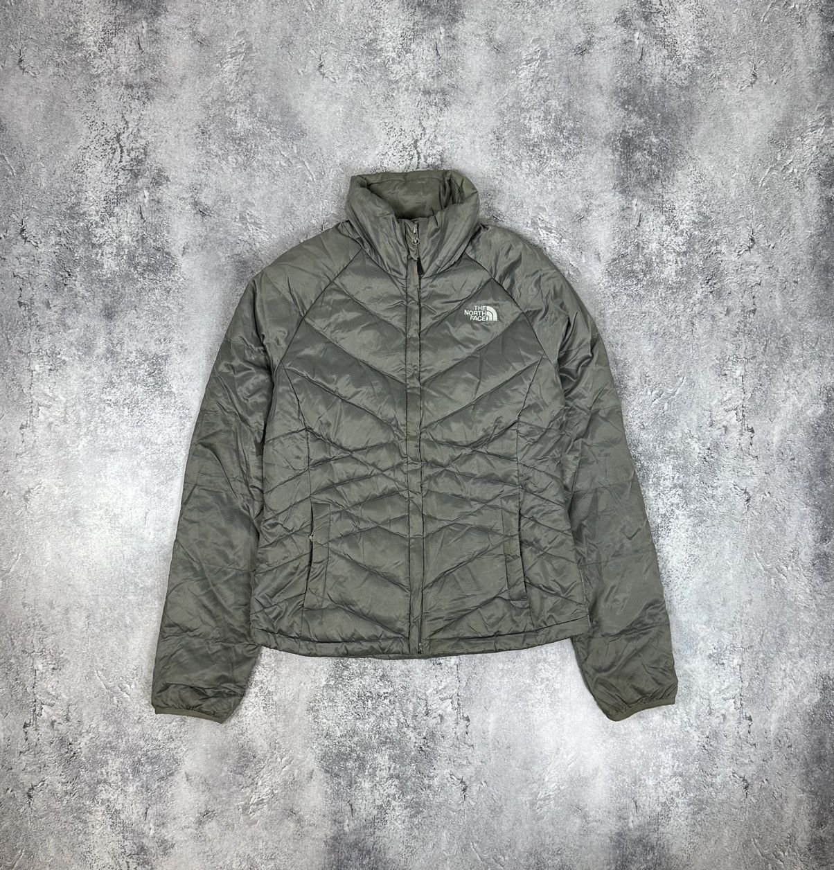 The North Face × Vintage Vintage The North Face 550 Down Nuptse Y2K Puffer Jacket Size S / US 4 / IT 40 - 1 Thumbnail