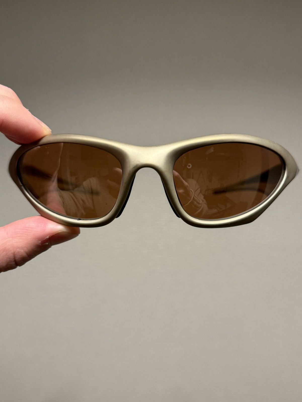 Oakley OAKLEY SCAR PLATINUM SUNGLASSES Size ONE SIZE - 5 Thumbnail