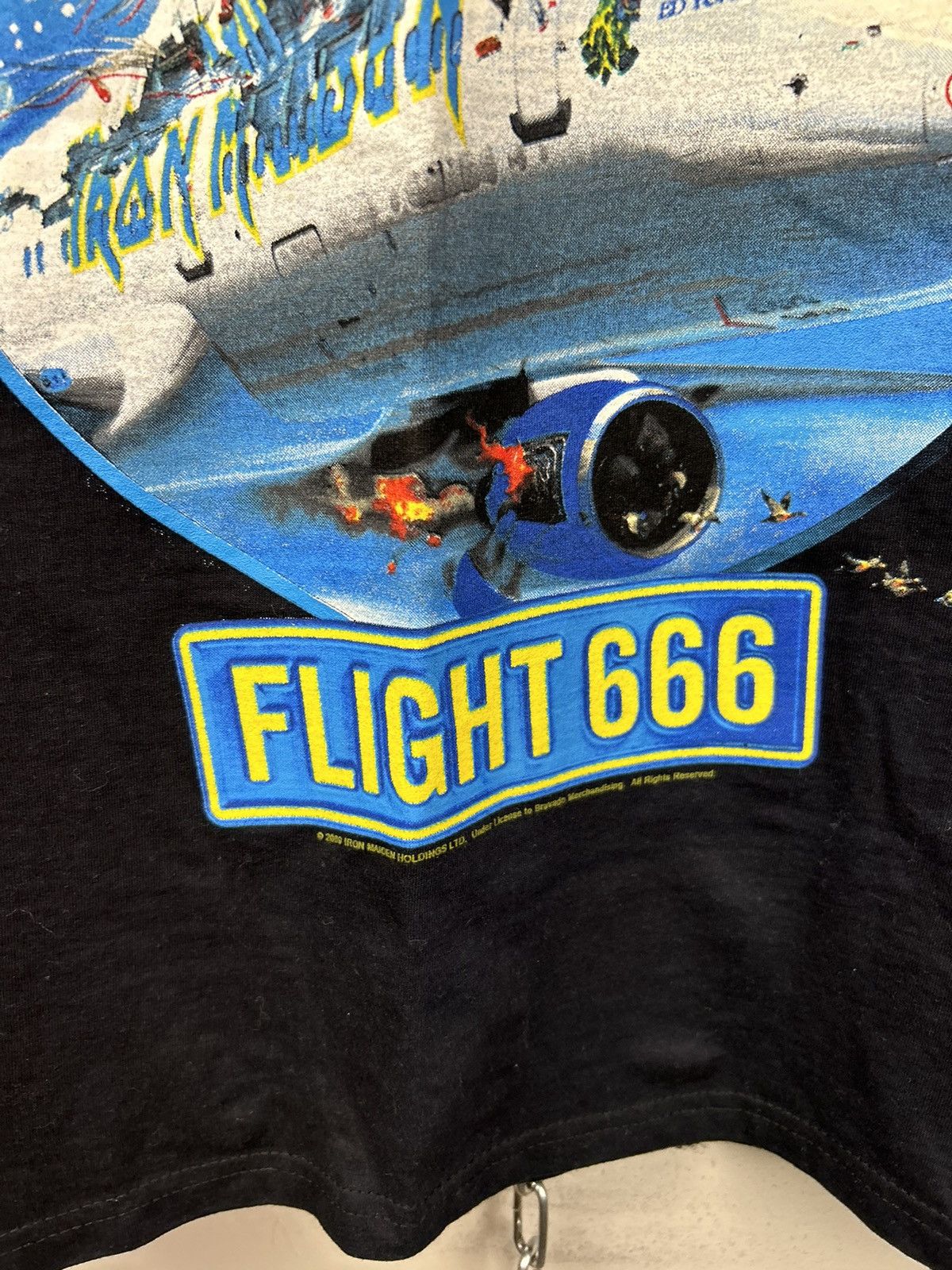 Iron Maiden Vintage Iron Maiden Flight 666 T shirt 2009 Size US S / EU 44-46 / 1 - 8 Thumbnail