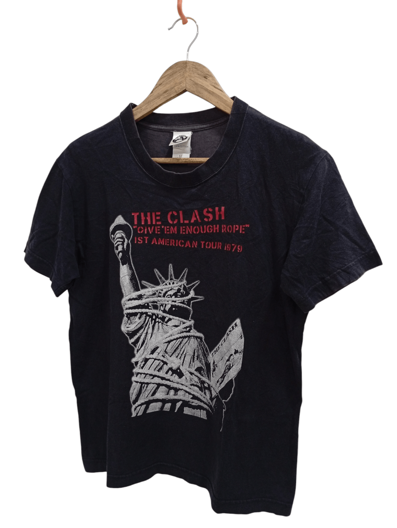 Band Tees × Vintage 🔥🔥The Clash Give'Em Enough Rope 1st American Tour 1979 Tee Size US M / EU 48-50 / 2 - 3 Thumbnail