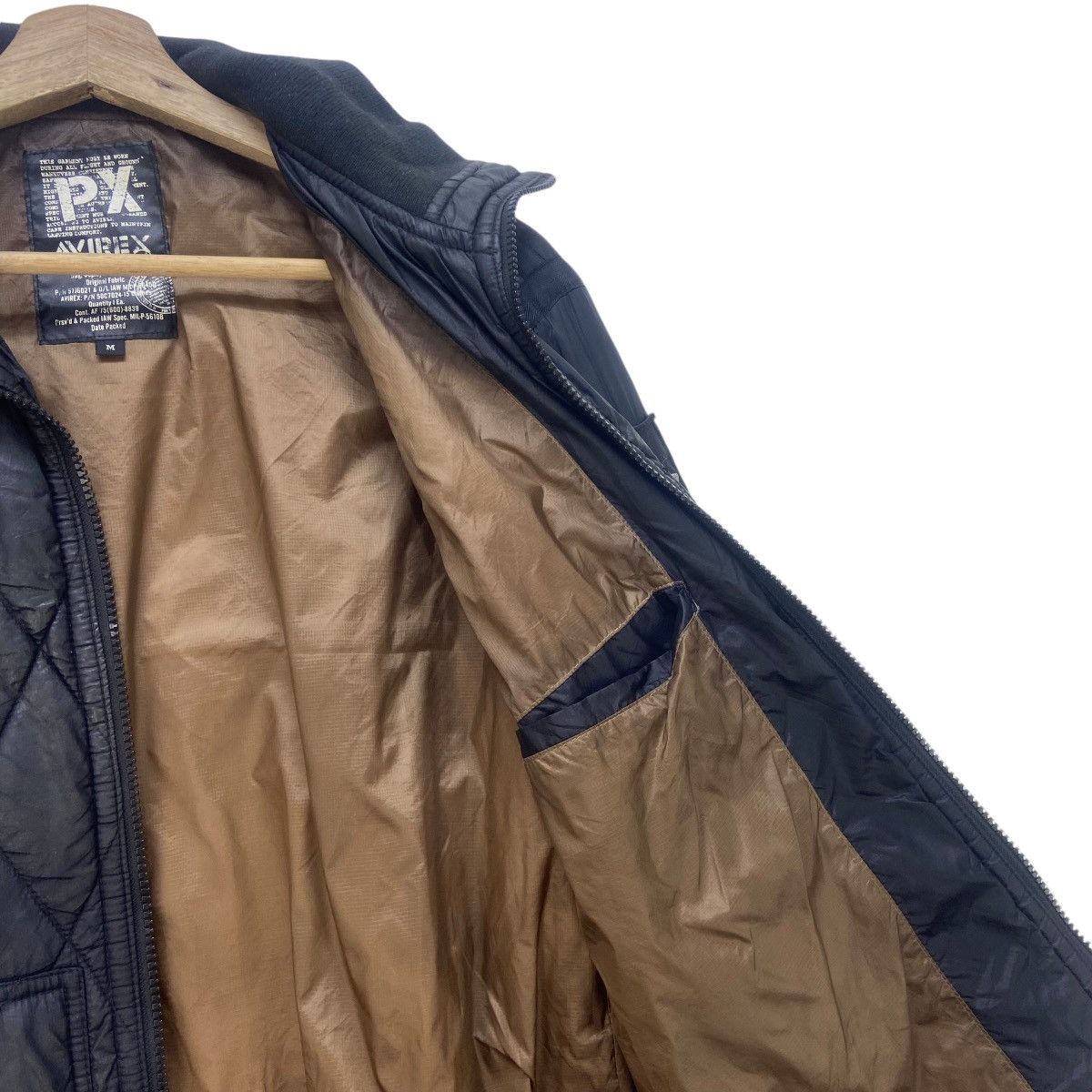 Avirex Avirex Quilted Bomber Style Jacket Size US S / EU 44-46 / 1 - 17 Thumbnail