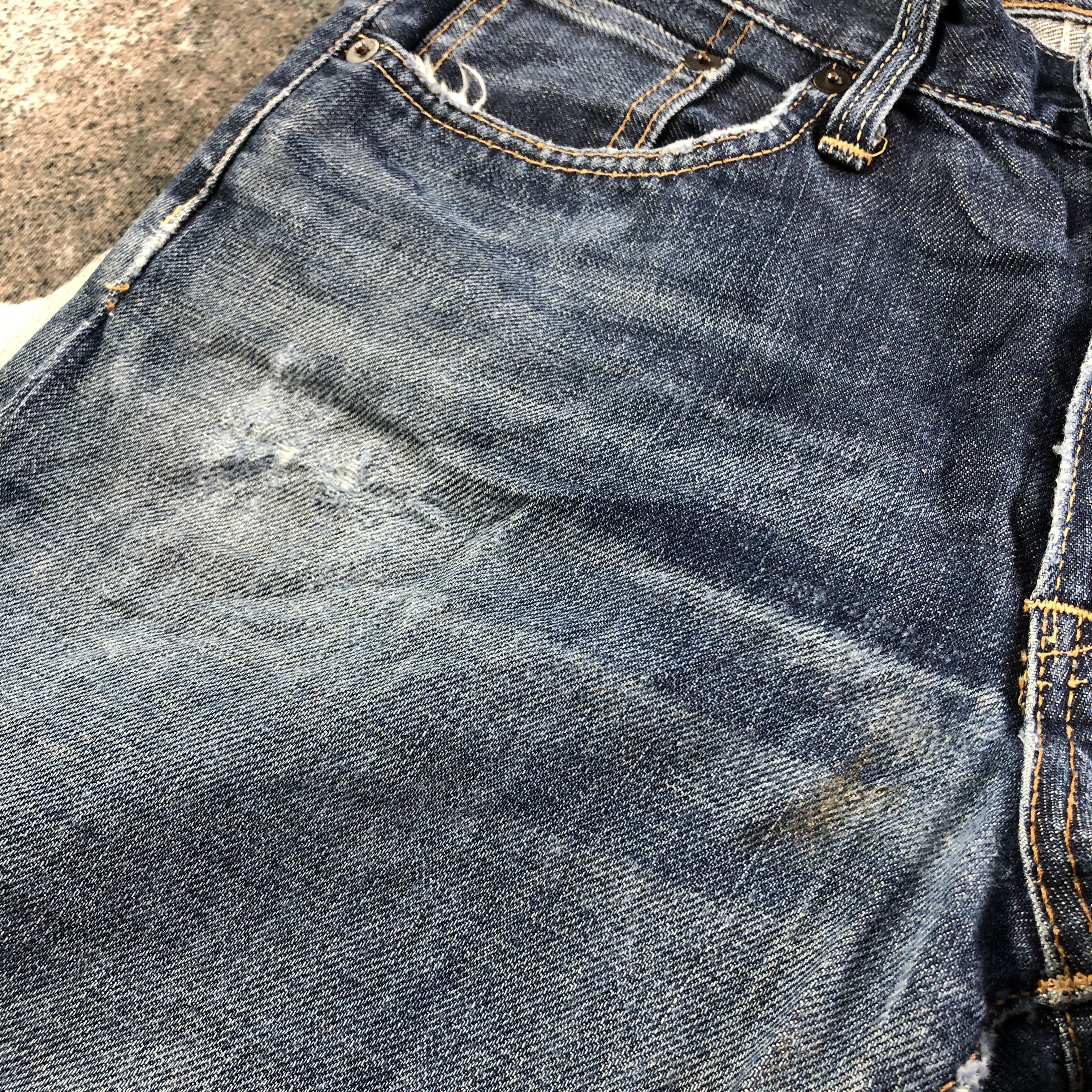 Edwin Vintage Edwin Jeans Faded Blue Flare Denim KJ1498 Size US 27 - 9 Thumbnail