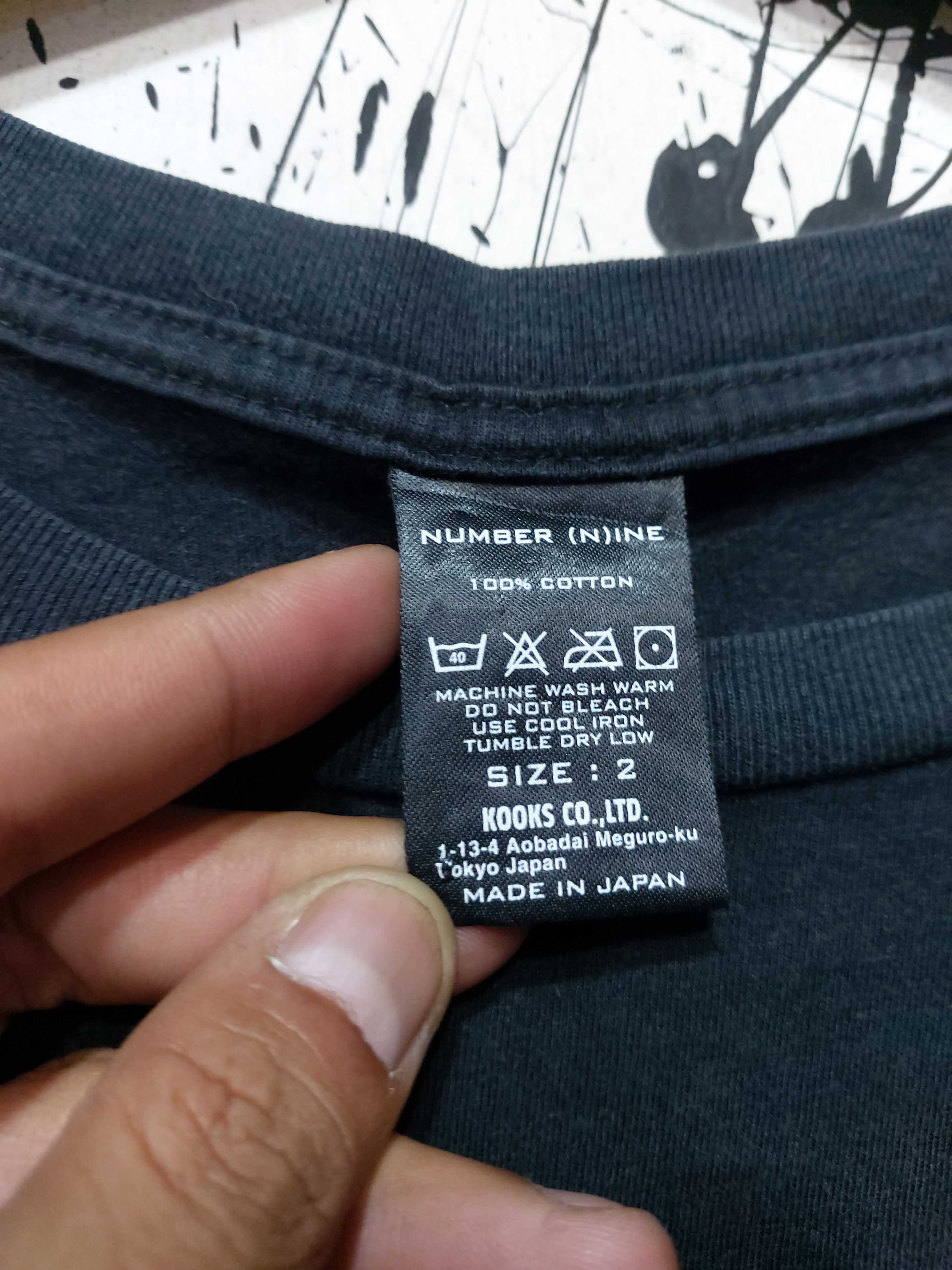 Number (N)ine NUMBER (N)INE RIP OFF FENDER T-SHIRT Size US M / EU 48-50 / 2 - 3 Thumbnail