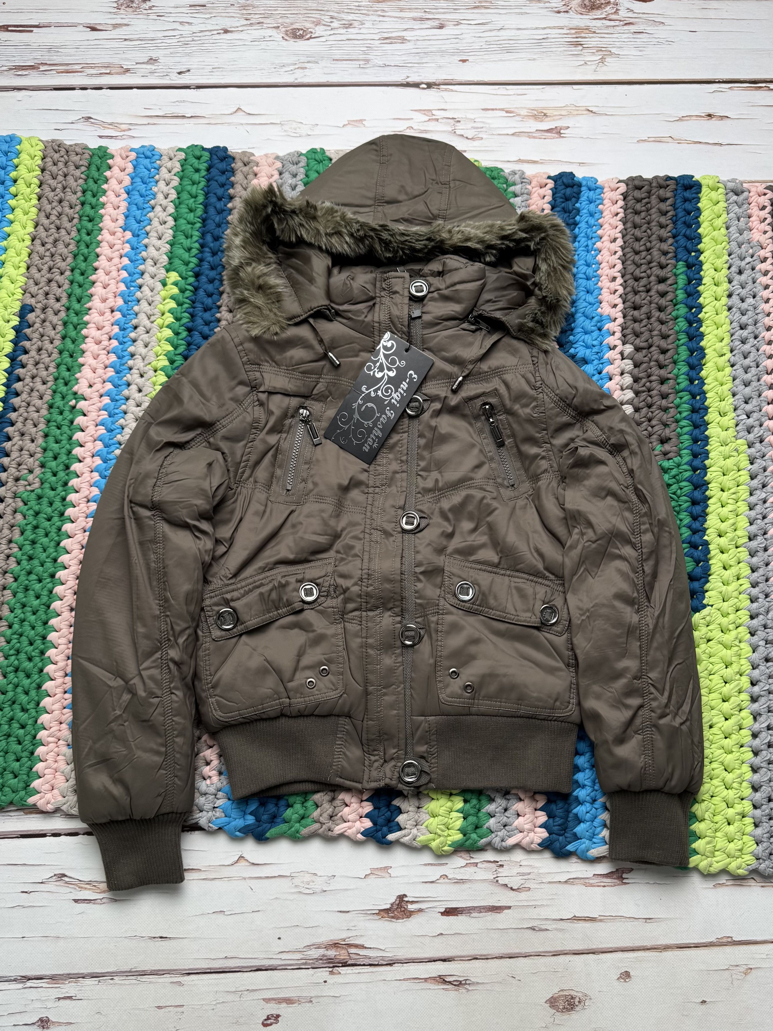 Vintage Vintage Cropped Jacket (D10)(D15) Size XS / US 0-2 / IT 36-38 - 1 Thumbnail