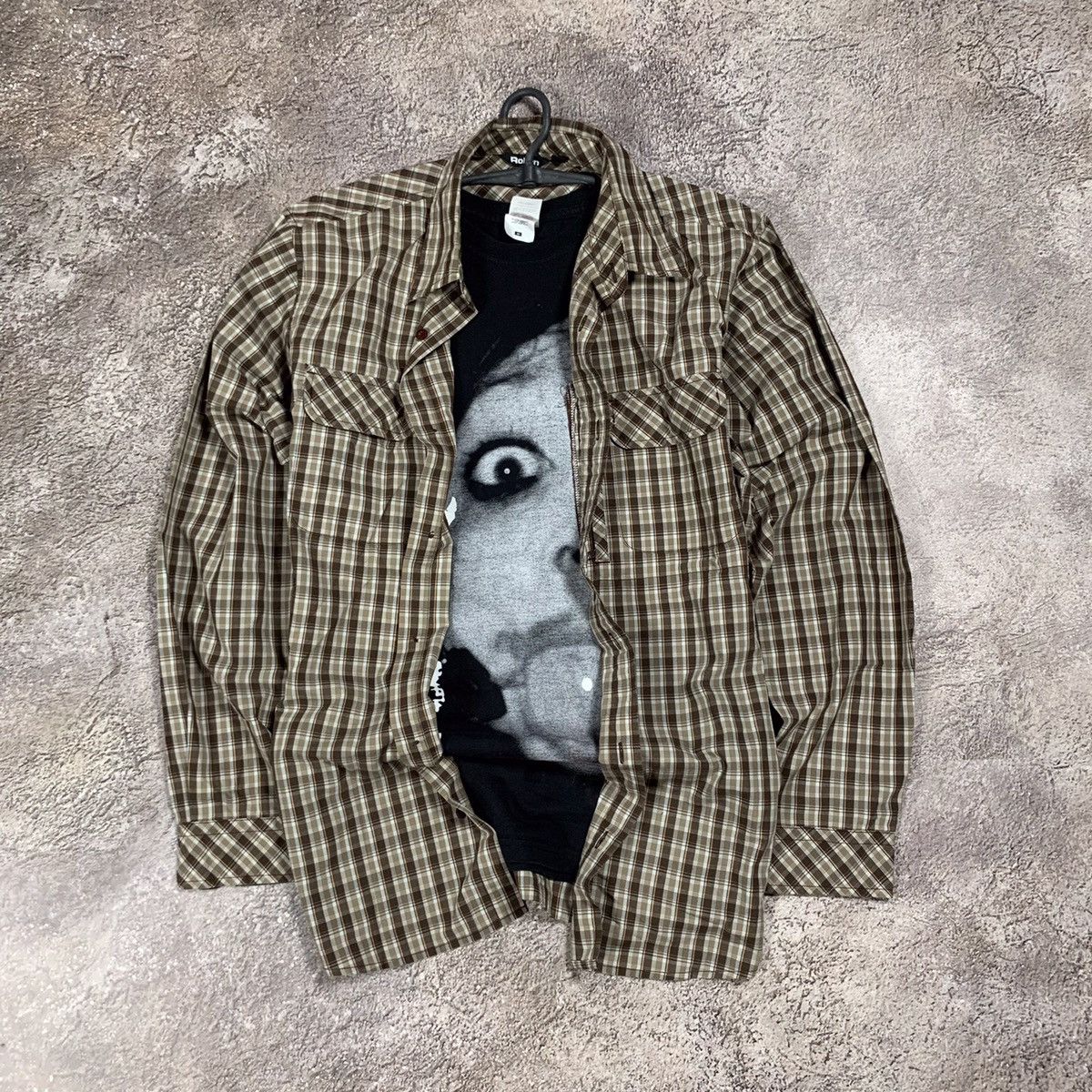 Flannel vintage flannel plaid shirt checkered streetwear 90s Y2K Size US M / EU 48-50 / 2 - 1 Thumbnail