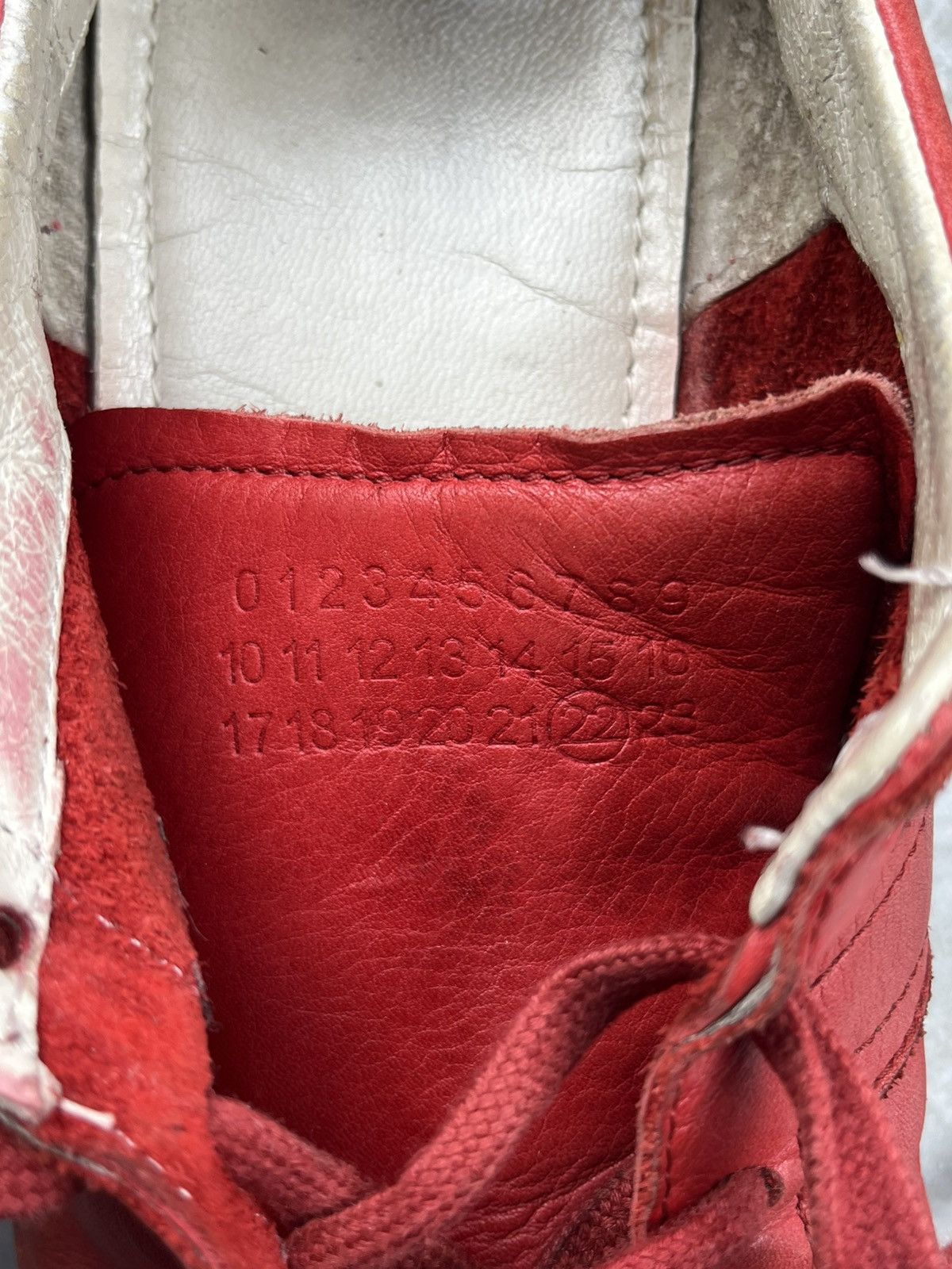 Maison Margiela AW05 Maison Margiela Vintage Red Leather Replica Gats Size US 9.5 / EU 42-43 - 14 Thumbnail