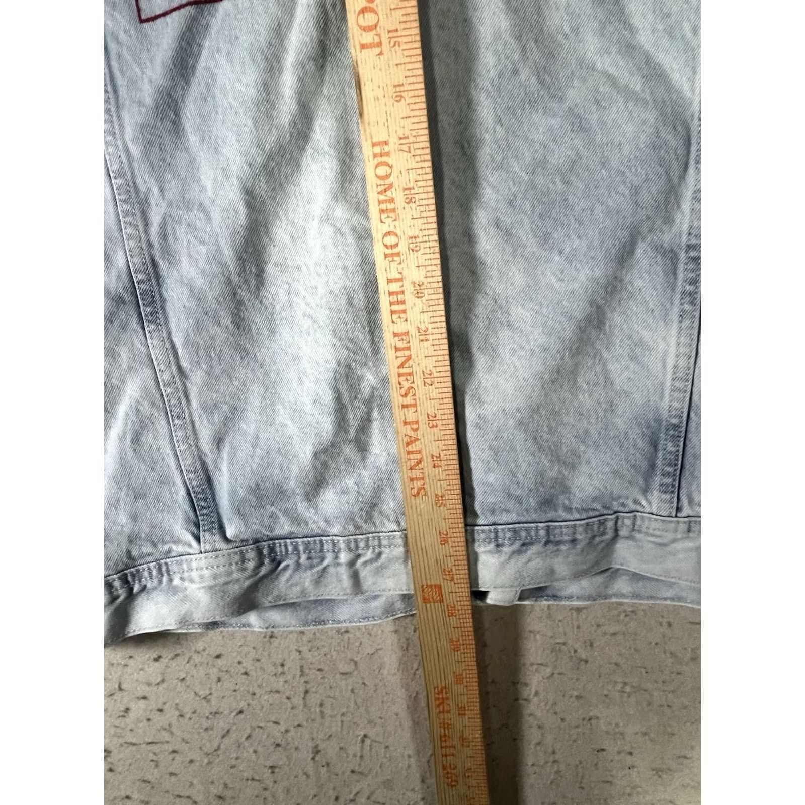 Old Navy Old Navy American Flag Denim Jacket Boyfriend Acid Wash Women’s 2XL Tall Size XXL / US 16-18 / IT 52-54 - 4 Thumbnail