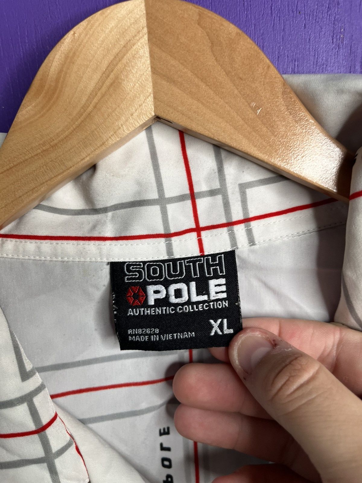 Southpole × Vintage Vintage Y2K Southpole stripes logo pocket shirt Size US XL / EU 56 / 4 - 4 Thumbnail