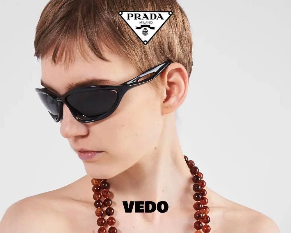 Prada Prada SPR A26 16V-10H Sunglasses Size ONE SIZE - 8 Thumbnail