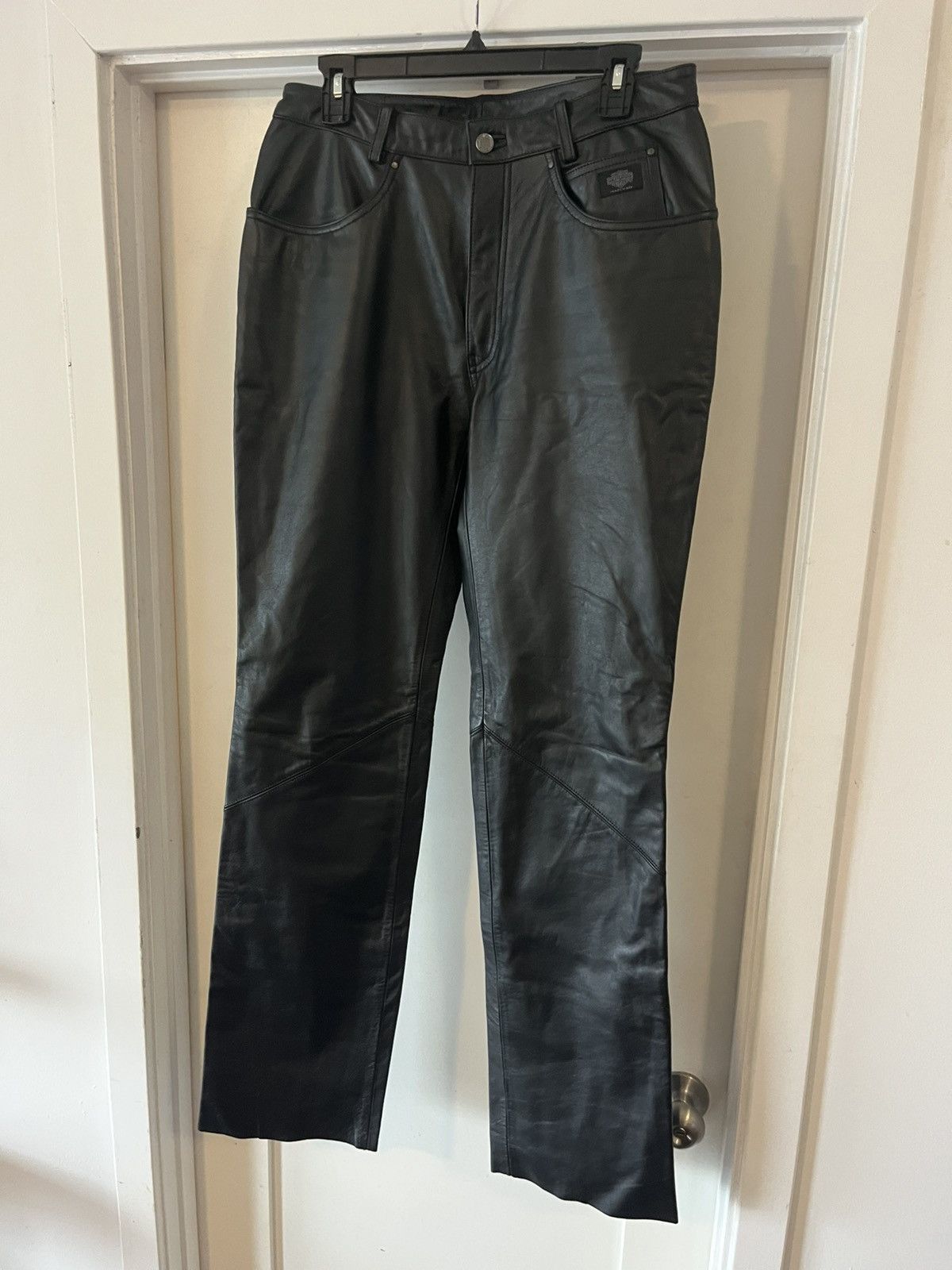 Harley Davidson Leather Harley Davidson Pants Size 34" / US 12 / IT 48 - 2 Thumbnail