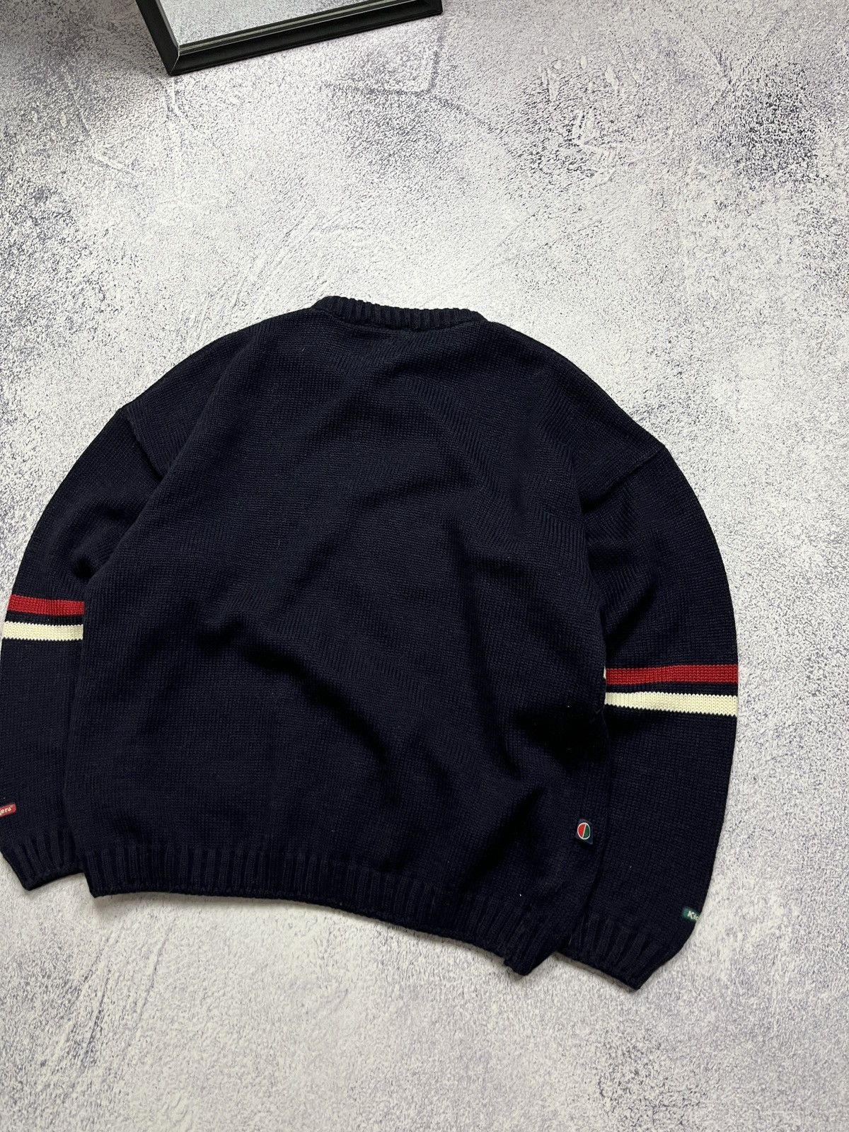 Kickers Vintage Kickers Big Spellout Logo Knit Sweater Baggy 90’s Size US L / EU 52-54 / 3 - 11 Thumbnail