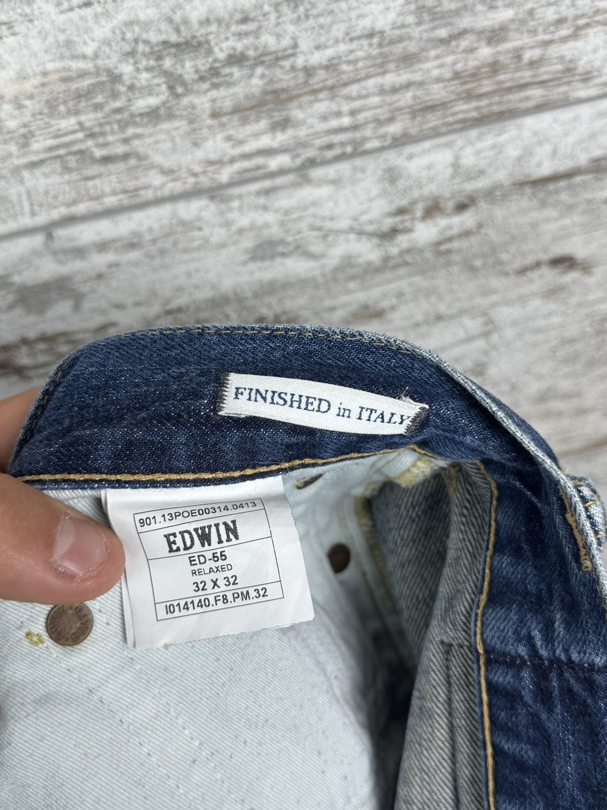 Edwin Mens Vintage Edwin Javanese denim jeans pants size 32/32 y2k Size US 32 / EU 48 - 16 Thumbnail