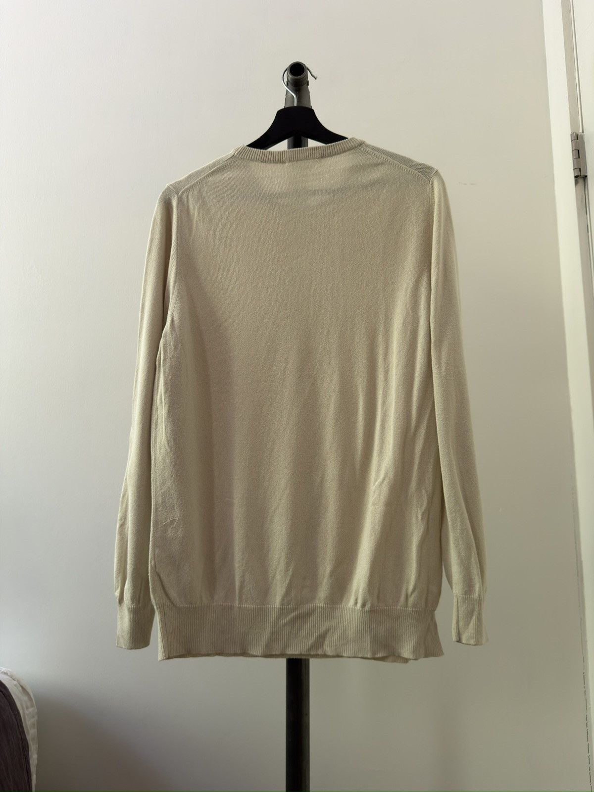 Helmut Lang ‘90s Silk Knit Crewneck Sweater Size US S / EU 44-46 / 1 - 2 Thumbnail