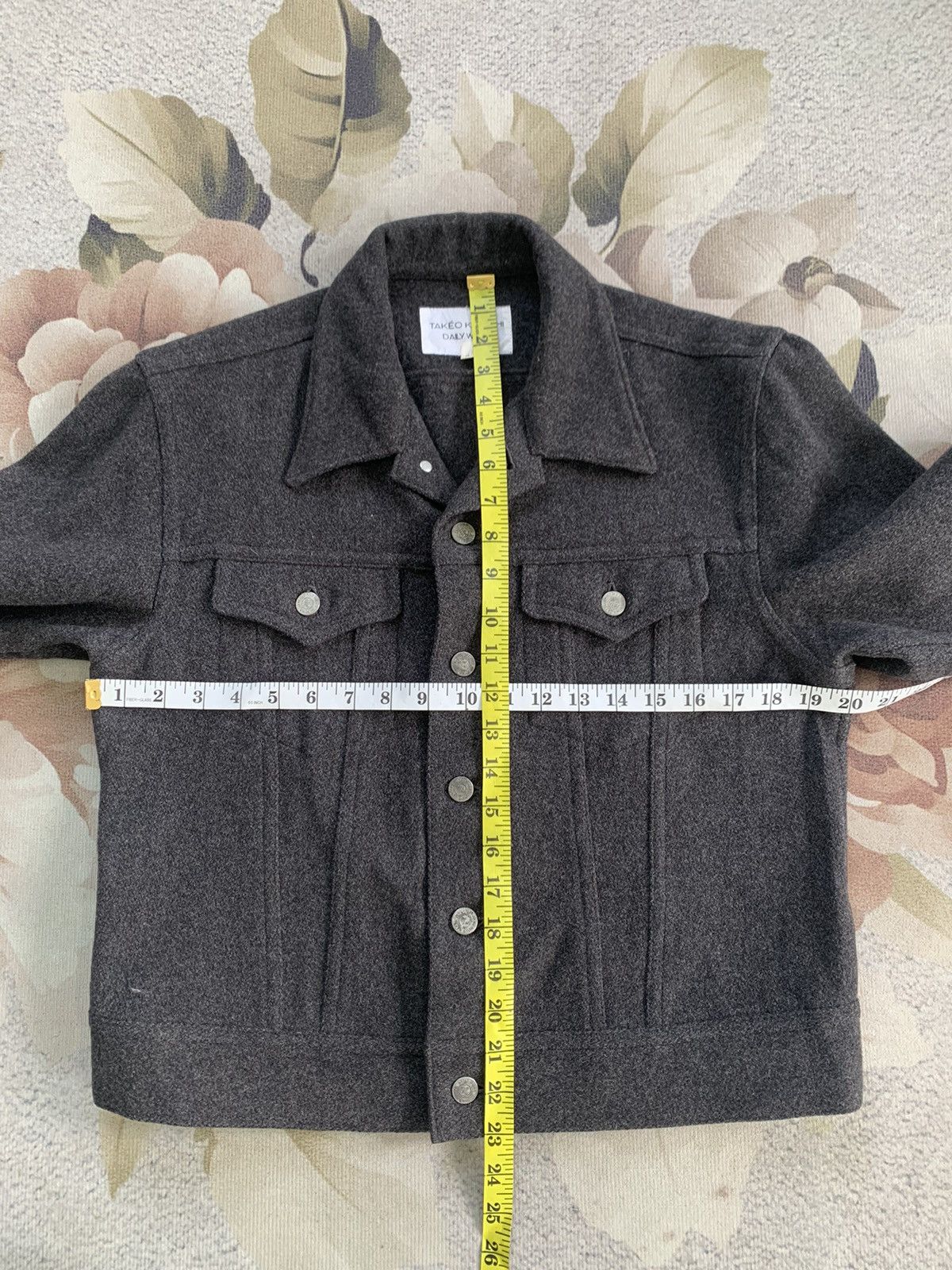 Takeo Kikuchi Takeo Kikuchi Daily Wear Crop Style Blend Wool Jacket Size US M / EU 48-50 / 2 - 7 Thumbnail