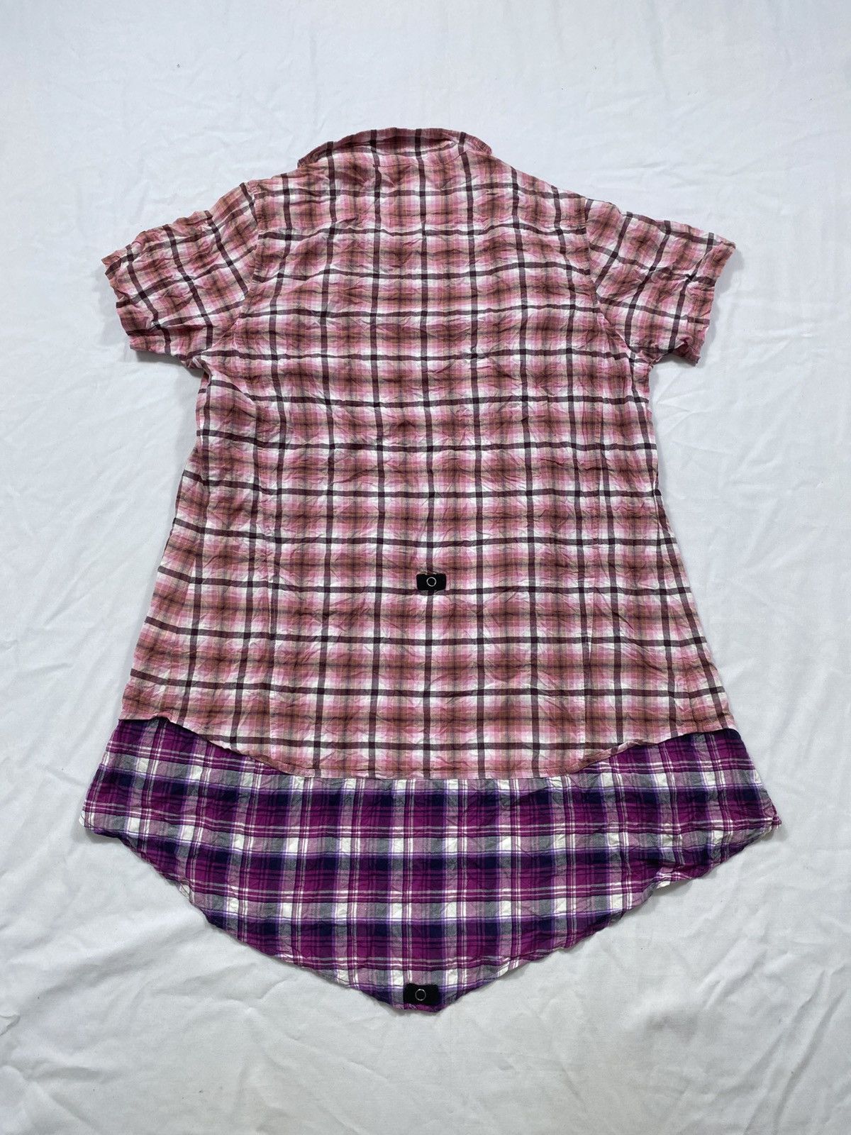 PPFM 2000s PPFM Asymmetrical Flannel Size US M / EU 48-50 / 2 - 3 Thumbnail