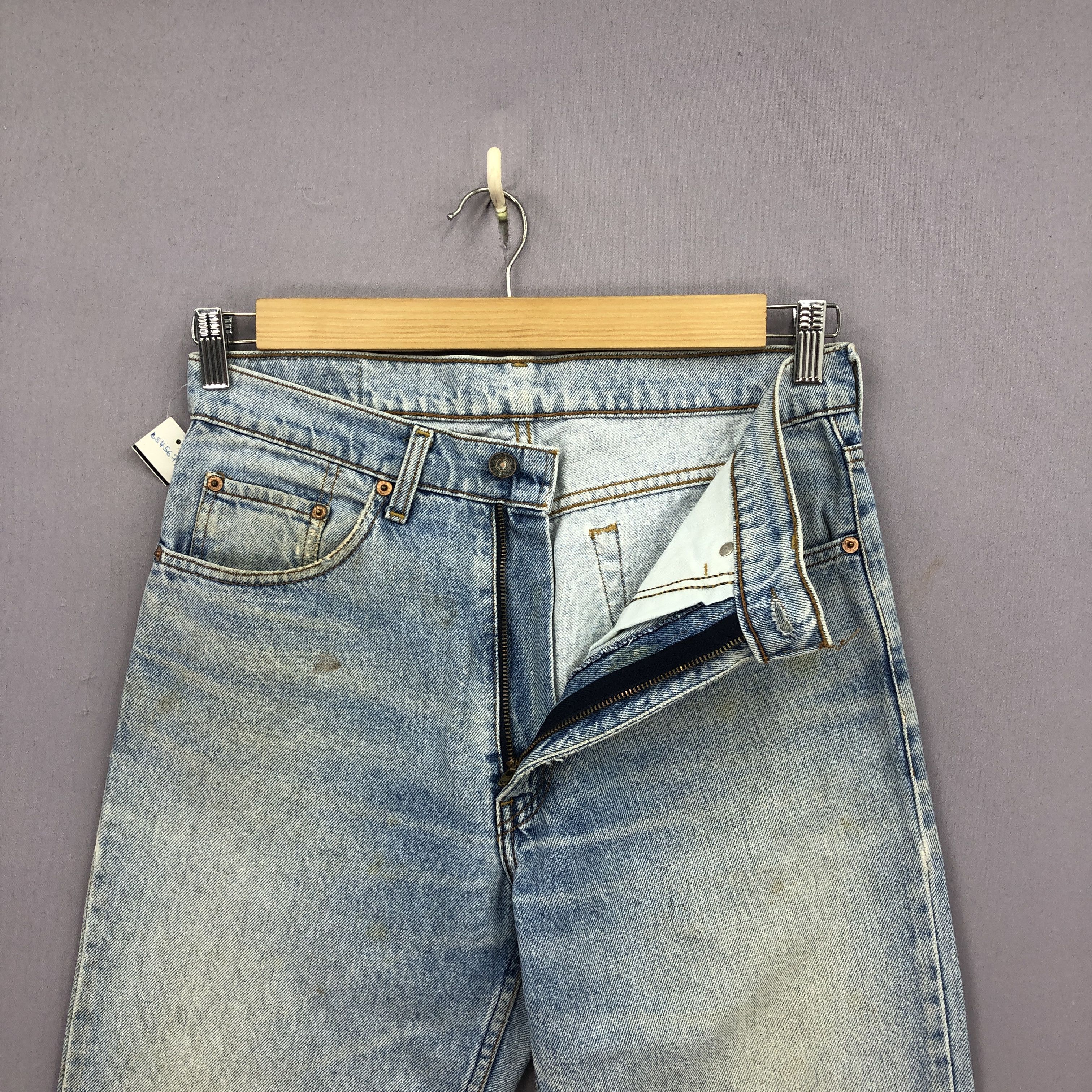 Levi's Vintage Levis Sun Faded Light Wash Jeans Denim BS45674 Size US 30 / EU 46 - 6 Thumbnail