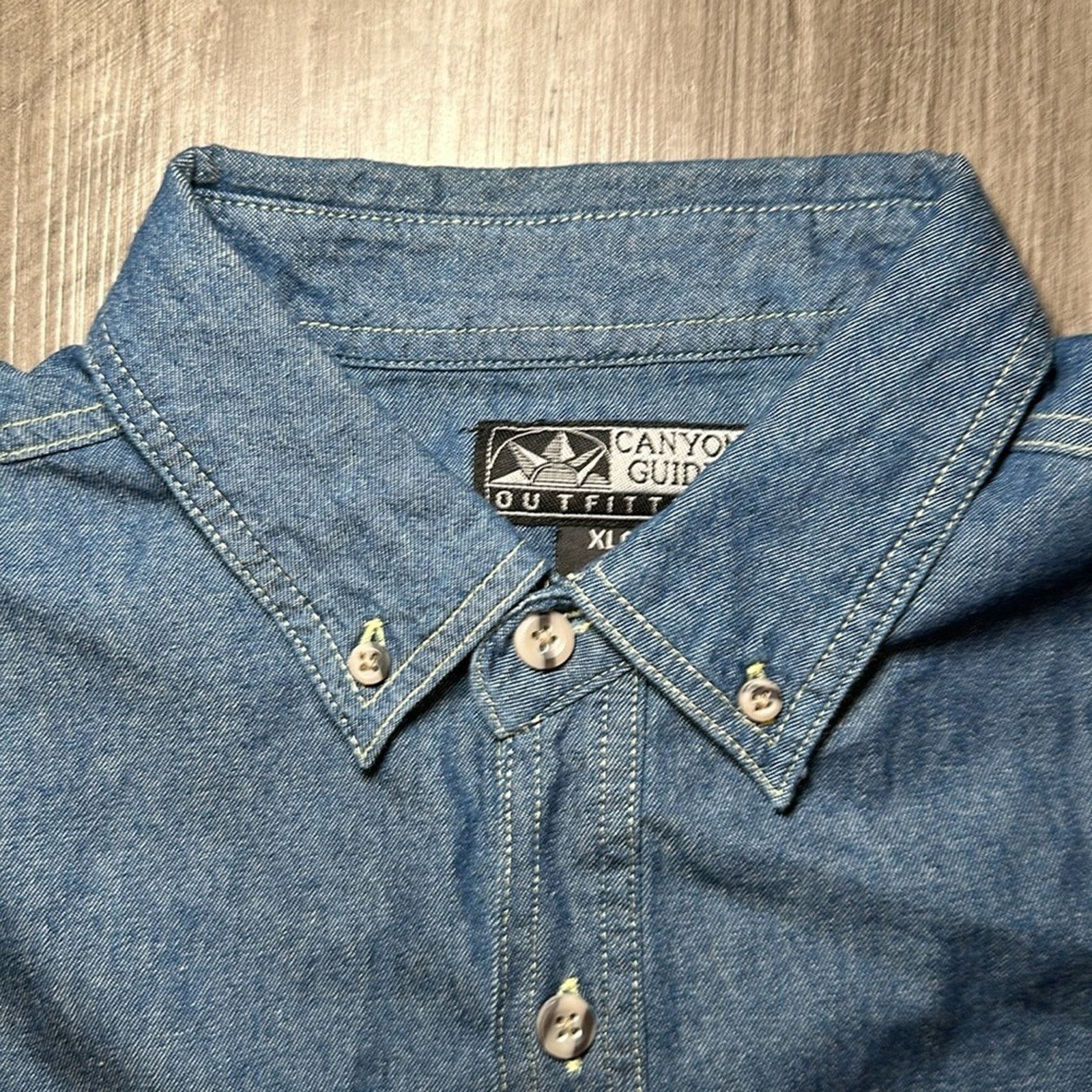 Other Canyon Guide Outfitters Denim Long Sleeve Button Down - XL Size US XL / EU 56 / 4 - 6 Thumbnail