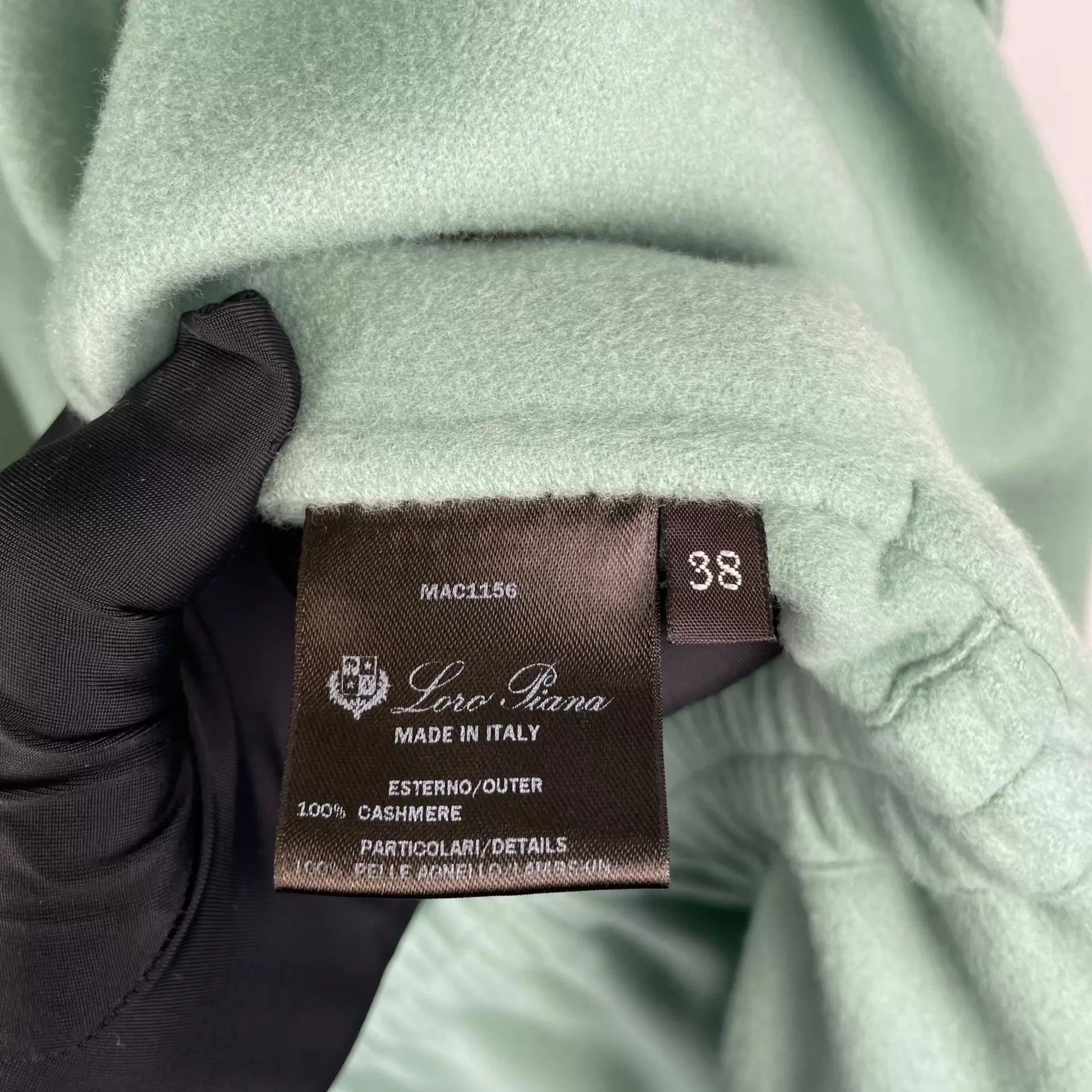 Loro Piana Loro Piana Cashmere Coat 38 (251028ZZLABA1) Size XS / US 0-2 / IT 36-38 - 4 Thumbnail