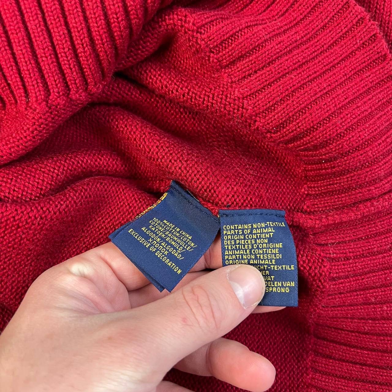 Polo Ralph Lauren Polo Ralph Lauren Luxury Quarter Zip Up Sweater Size US L / EU 52-54 / 3 - 6 Thumbnail