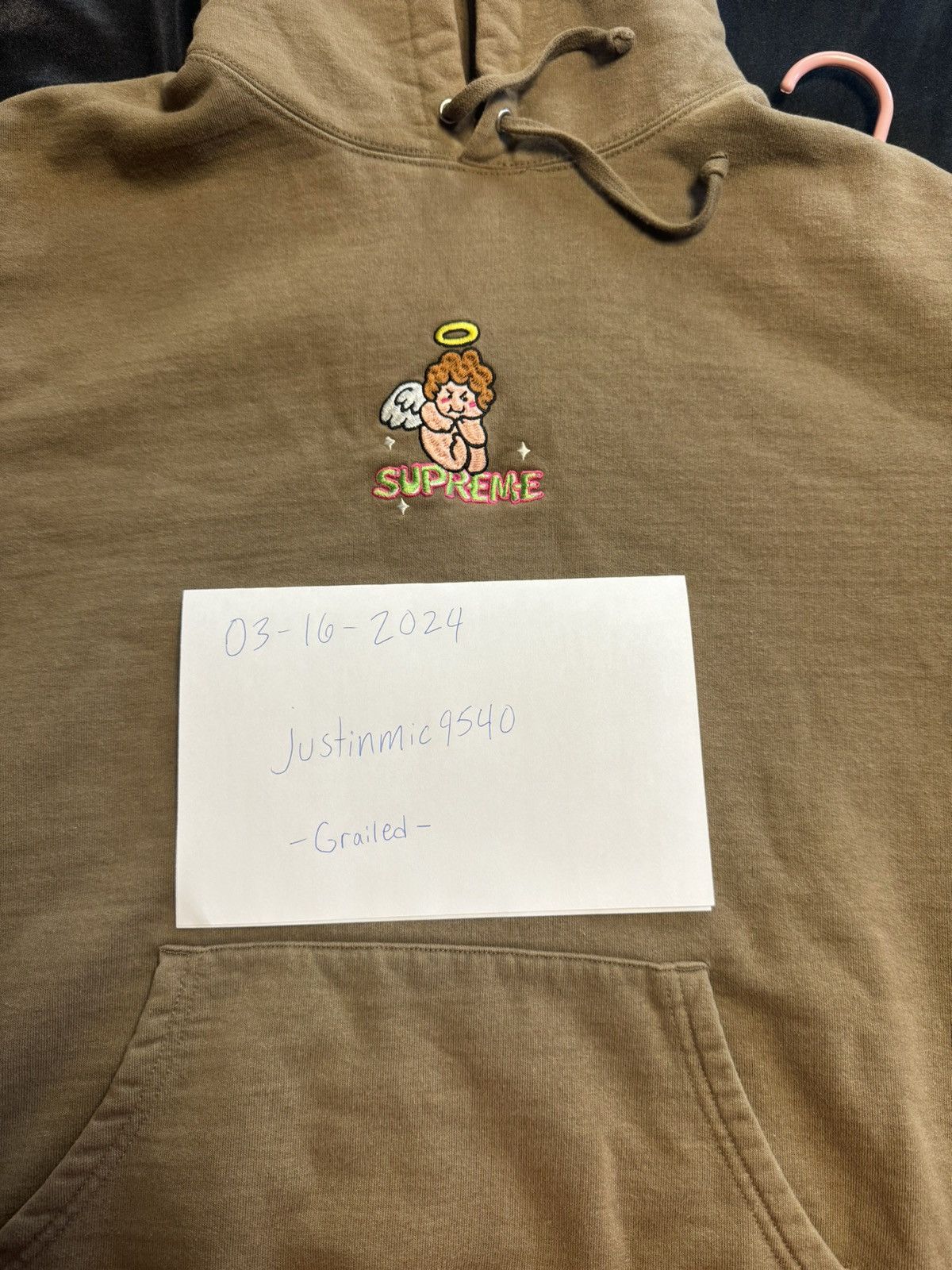 Supreme Angel Hoodie | Grailed