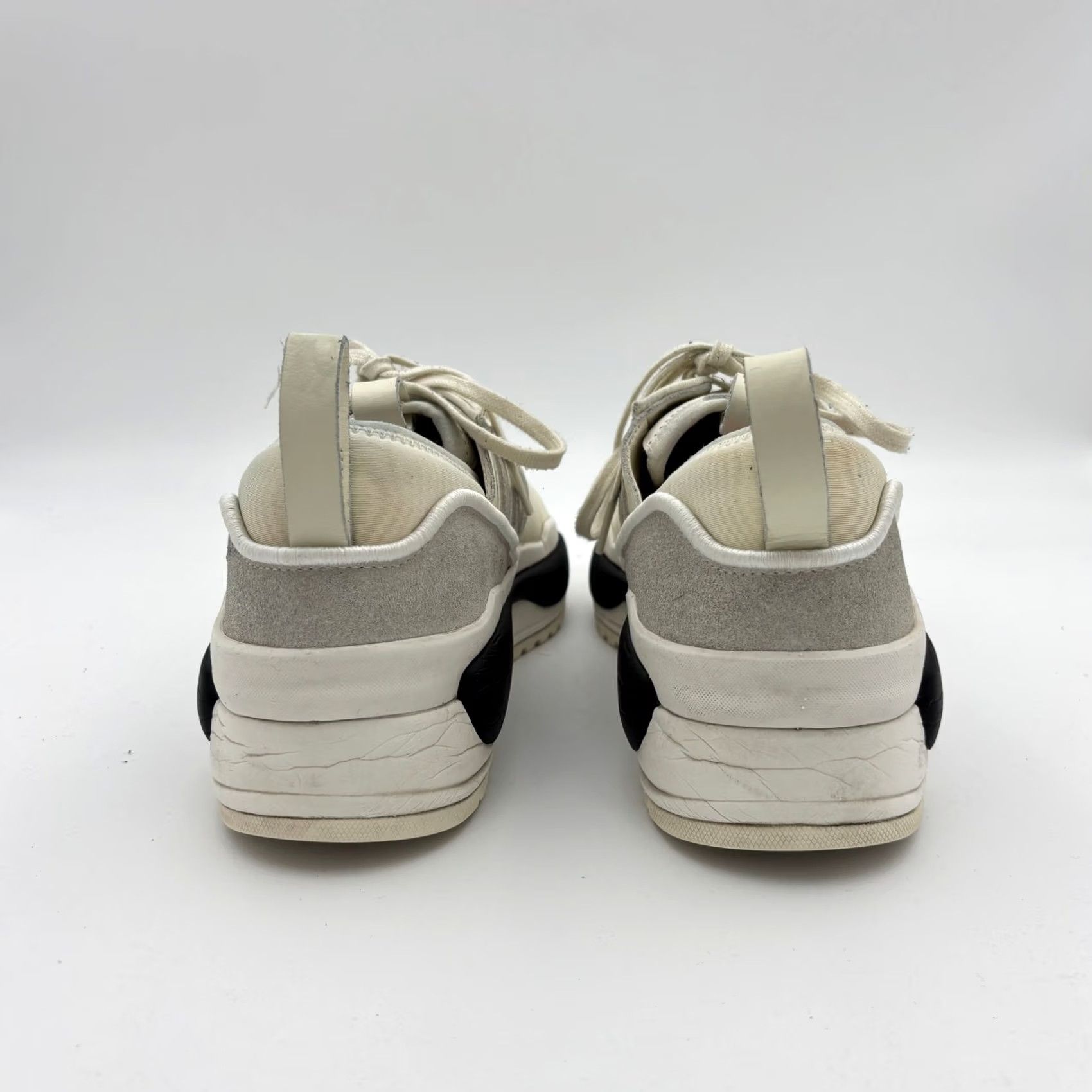 Y-3 Y-3 Yohji Yamamoto Adidas Rivalry White Sneakers Men 11 Streetwear Mens US11 White Black/off-white Discoloring Preowned Size US 11 / EU 44 - 4 Thumbnail