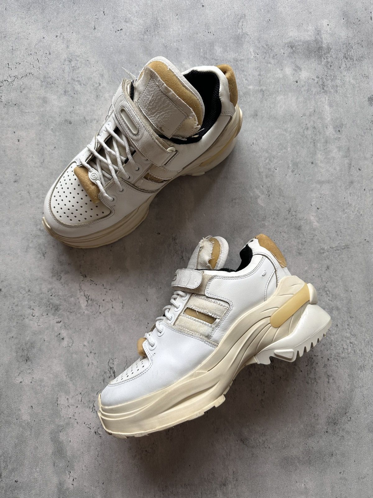 Maison Margiela FW18 RETRO FIT FUTURE LOW TOP Size US 7 / EU 40 - 7 Thumbnail