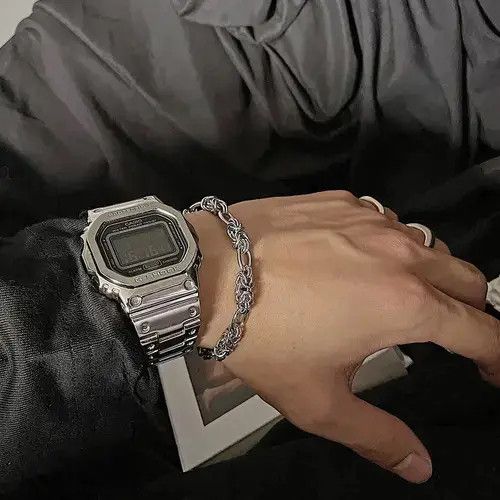 Jewelry Takako x Rena Silver Titanium Men's Vintage Bracelet Size ONE SIZE - 7 Thumbnail