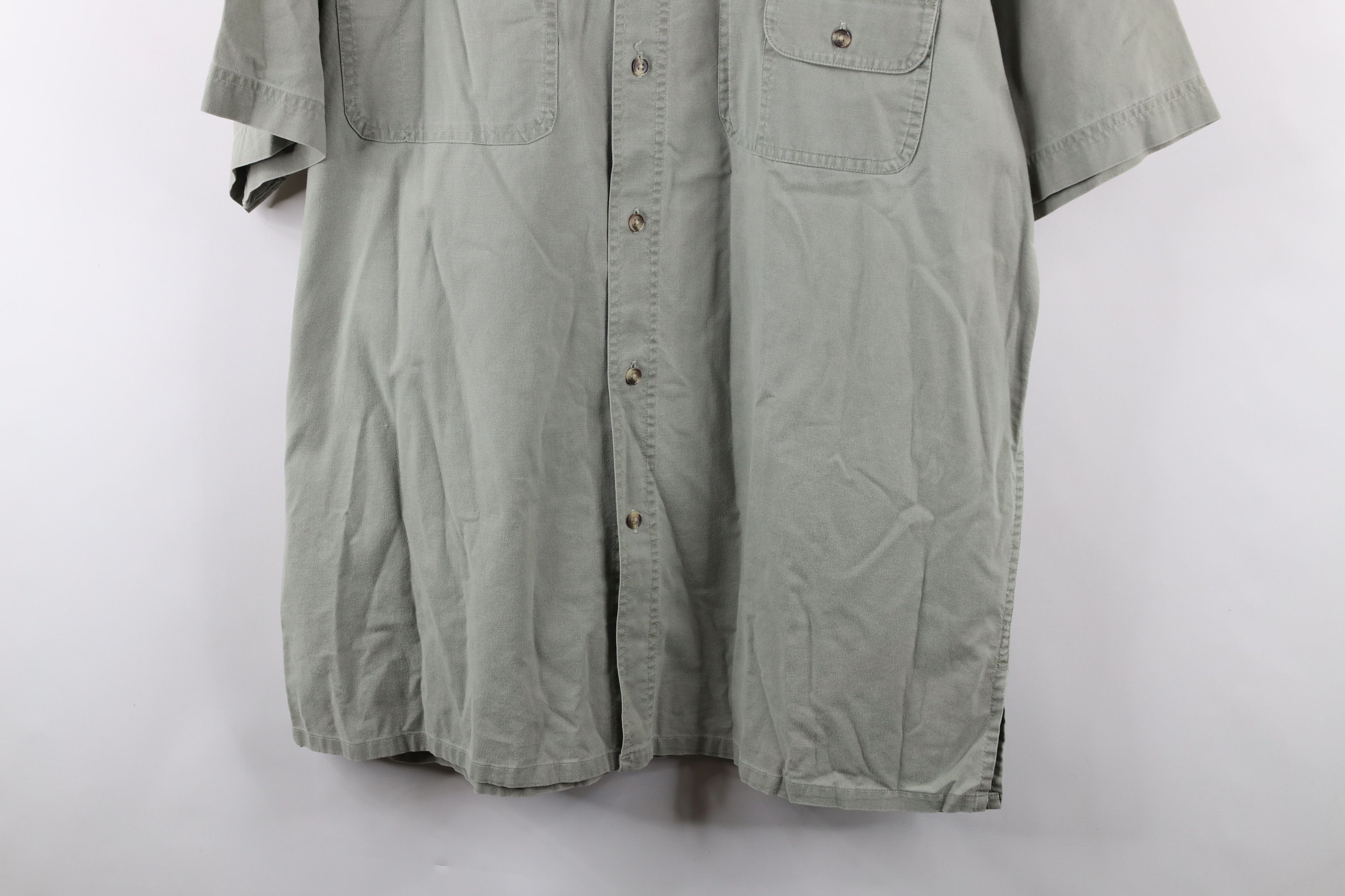 Vintage Vintage 90s Streetwear Stonewash Flyfishing Button Shirt Size US L / EU 52-54 / 3 - 3 Thumbnail