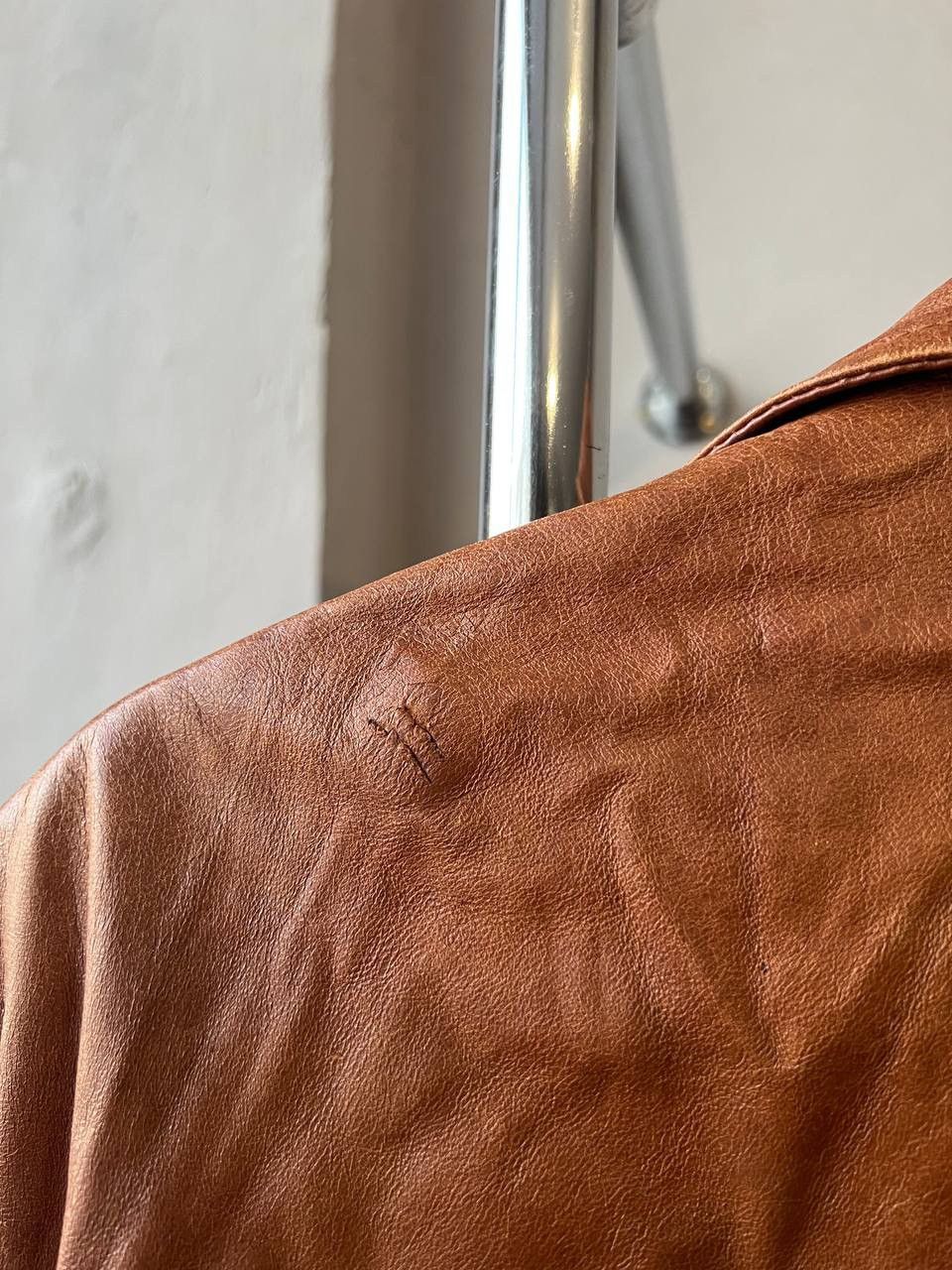 Vintage AVIA TRIX USA CLASSIC AVIATOR BIKER RETRO LEATHER JACKET XL Size US XL / EU 56 / 4 - 16 Thumbnail