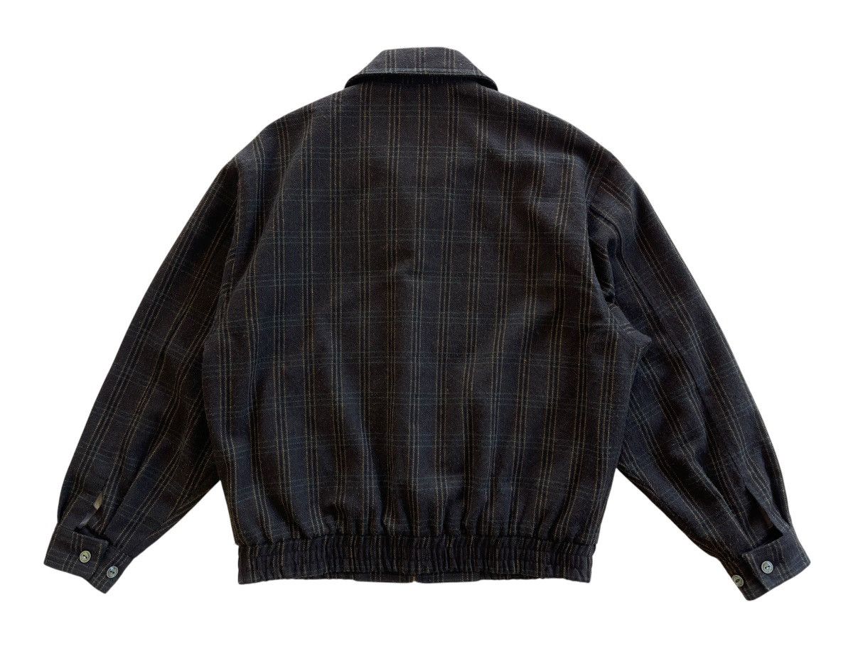 Japanese Brand The Skunks Backers Wool Plaid Blouson Jacket Size US M / EU 48-50 / 2 - 4 Thumbnail