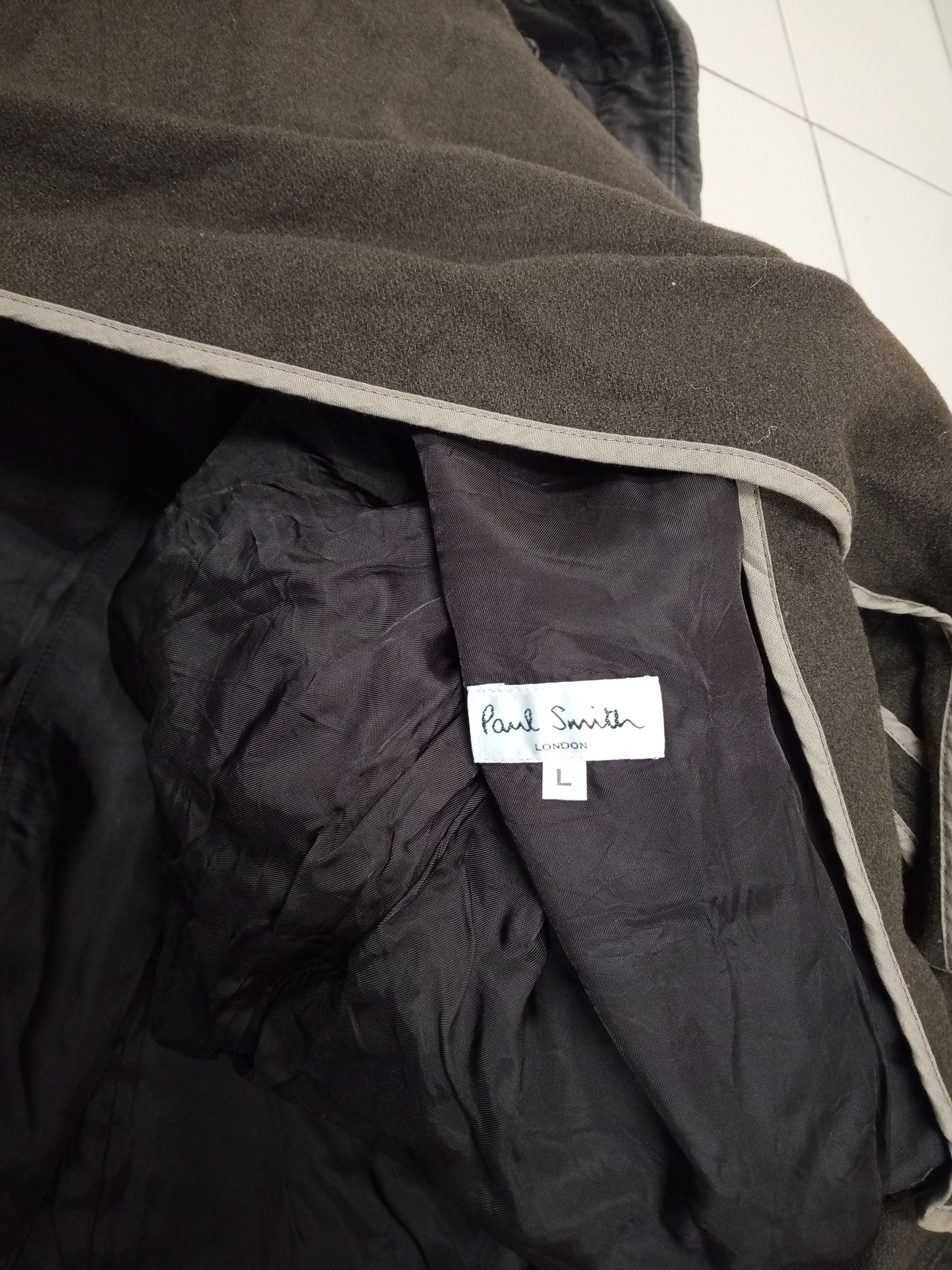 Paul Smith × Vintage Vintage Paul Smith London Parkas Long Jacket Size US L / EU 52-54 / 3 - 9 Thumbnail