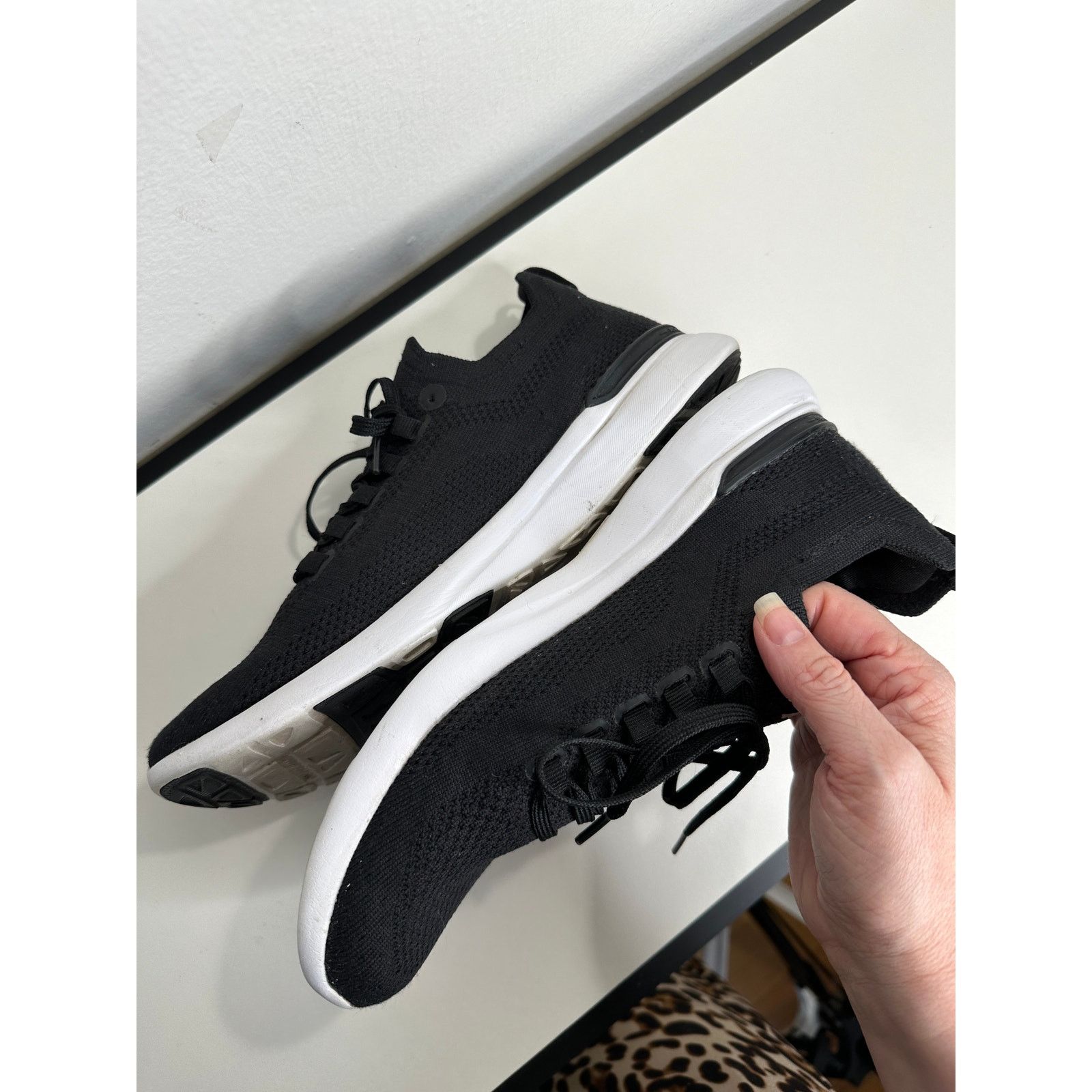 Other APL TechLoom Breeze Midnight Jungle Black Running Shoe 9 Size US 9 / IT 39 - 12 Thumbnail