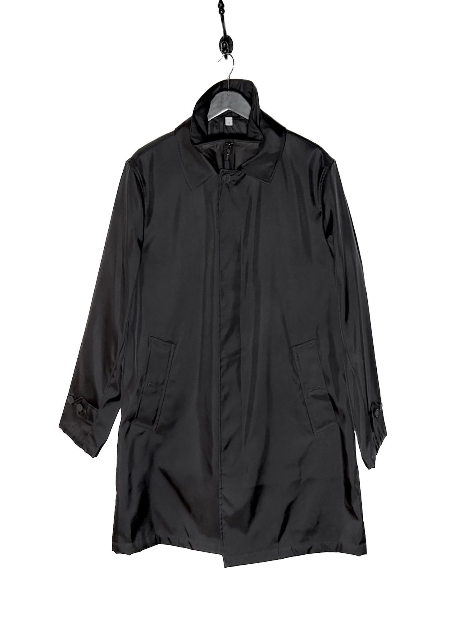 Burberry Burberry Black Nylon Car Coat With Detachable Warmer Gilet Size US M / EU 48-50 / 2 - 2 Thumbnail