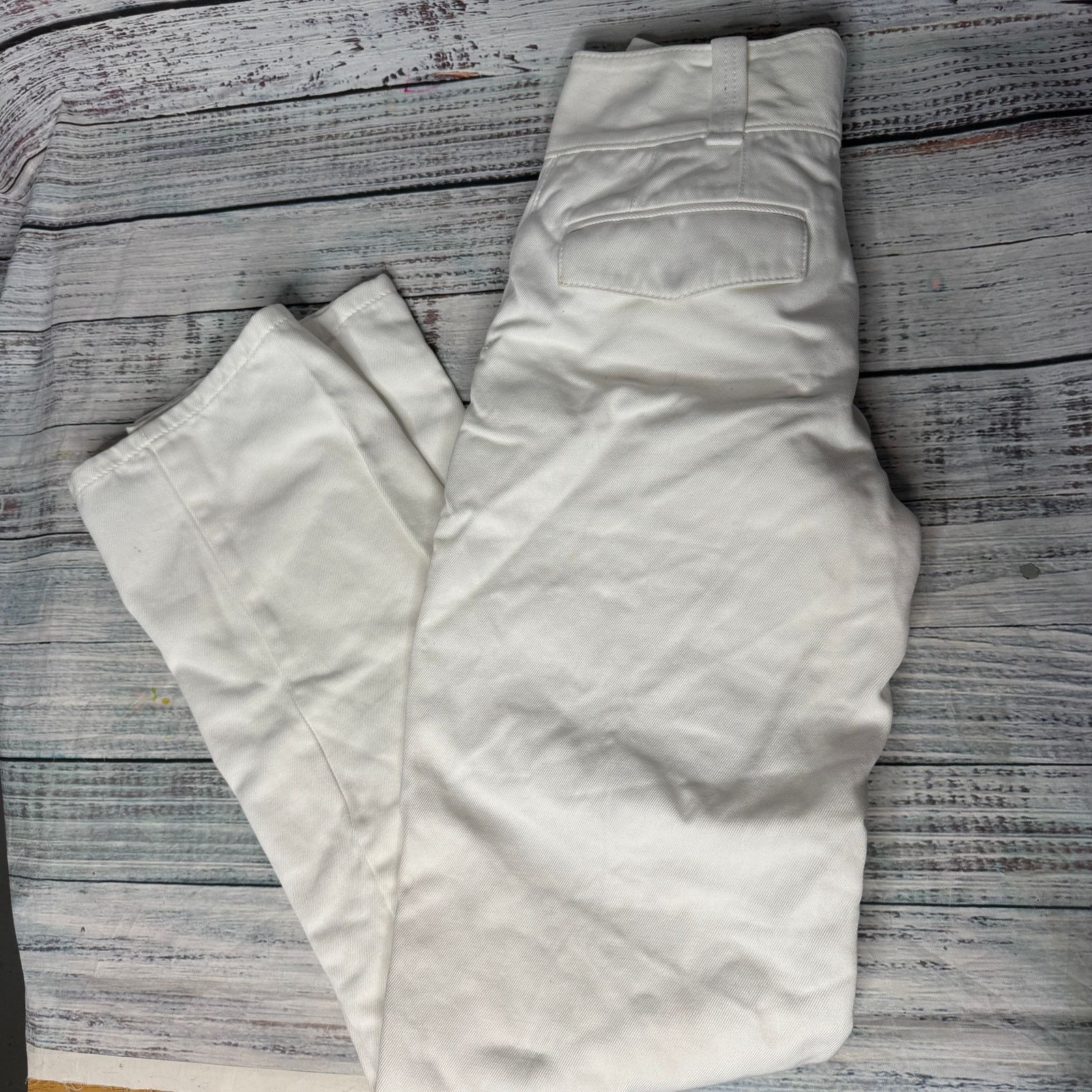 Burberry Burberry Skerton Front Pleat Cotton High Waist Pants Flaw 2 Size 26" / US 2 / IT 38 - 5 Thumbnail